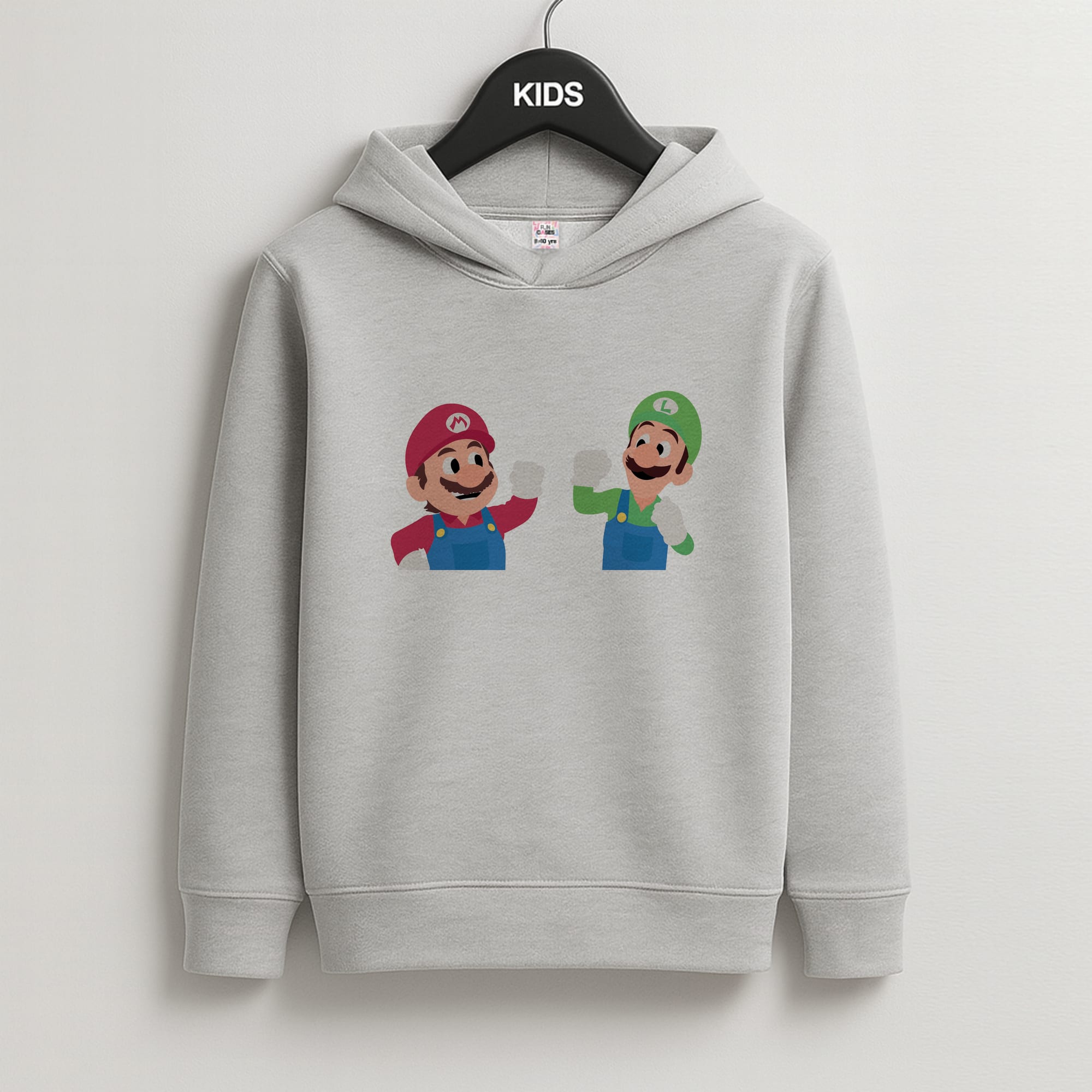 Mario And Luigi Kids Hoodie