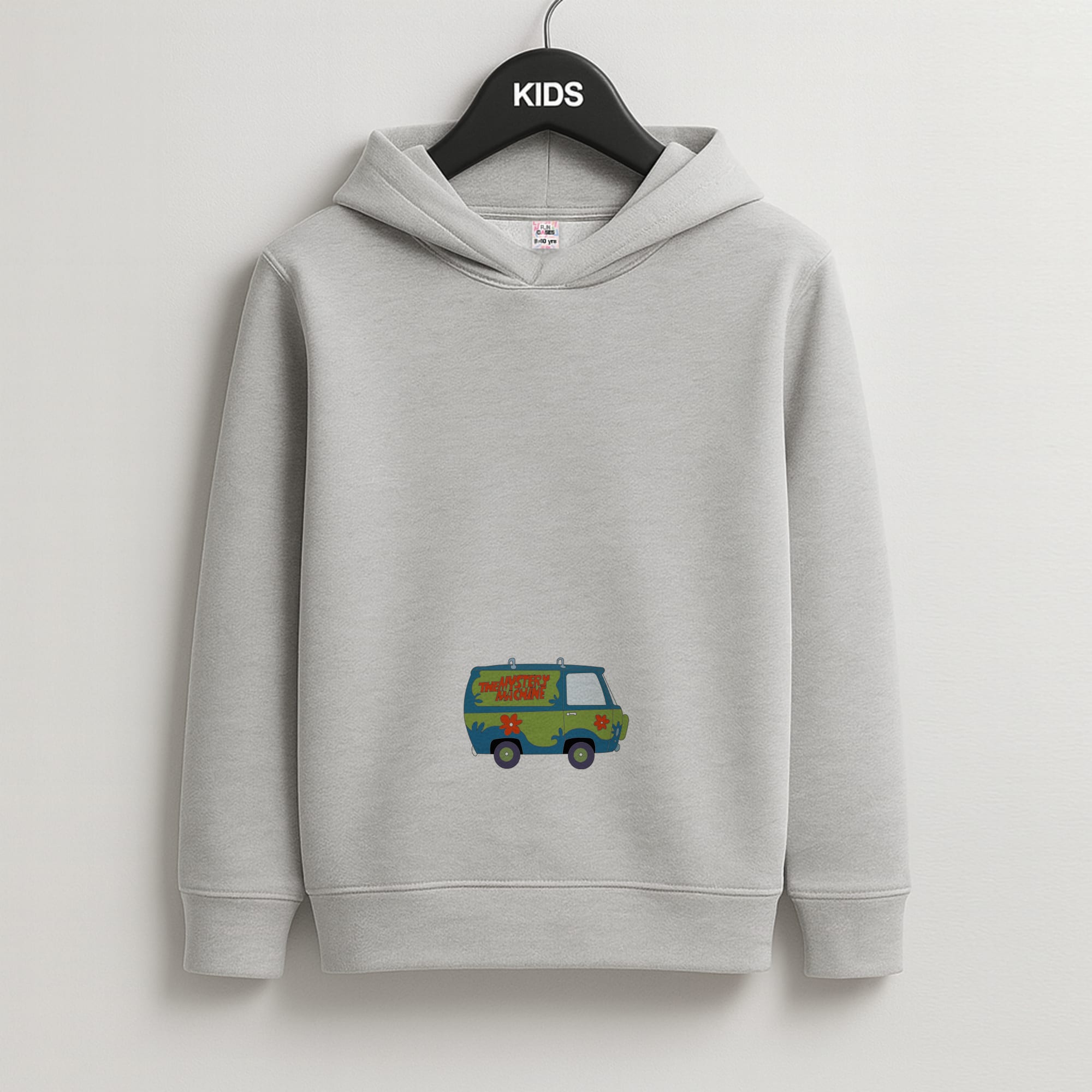 The Mystery Machine - Scoob Kids Grey Hoodie