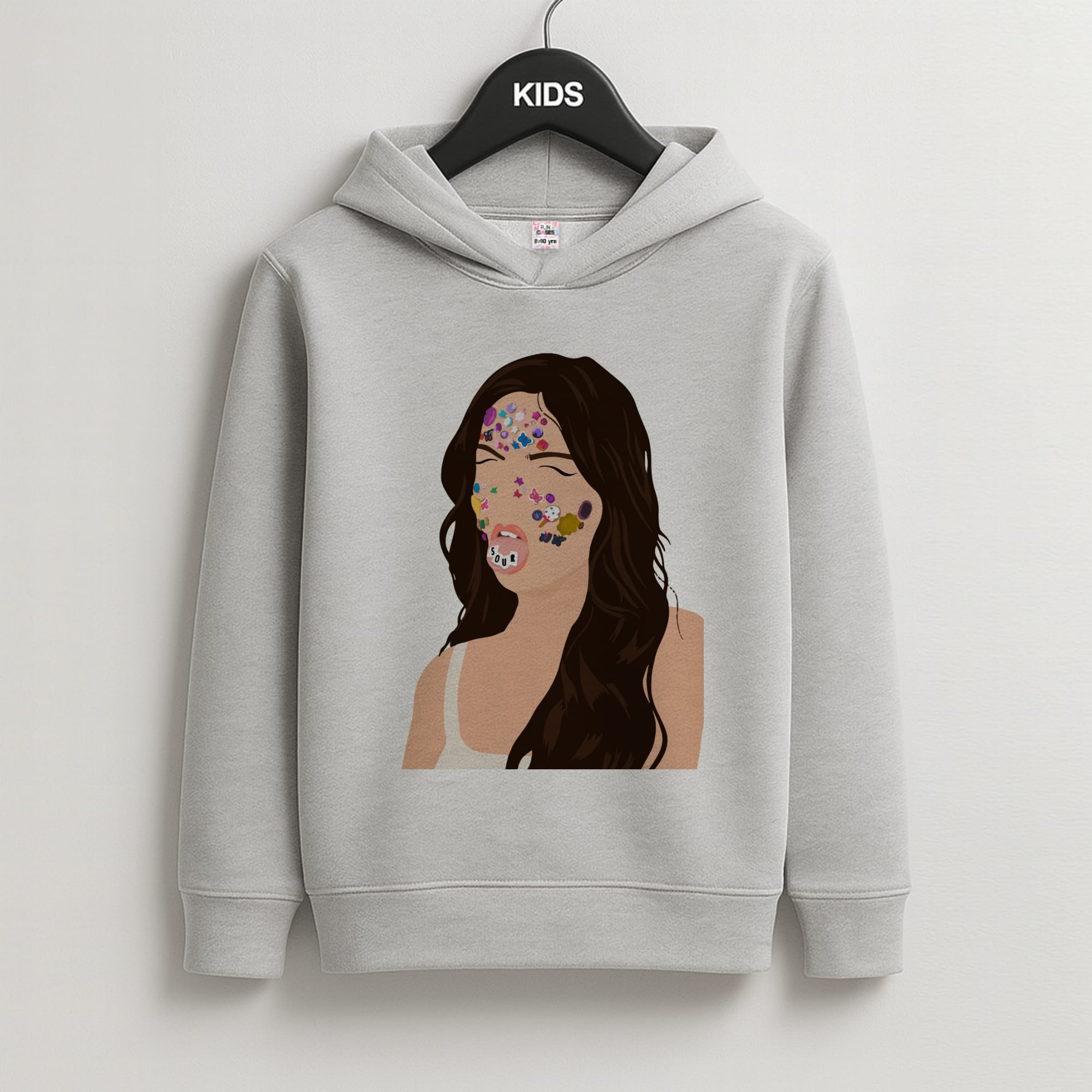Sour - Olivia Kids Grey Hoodie