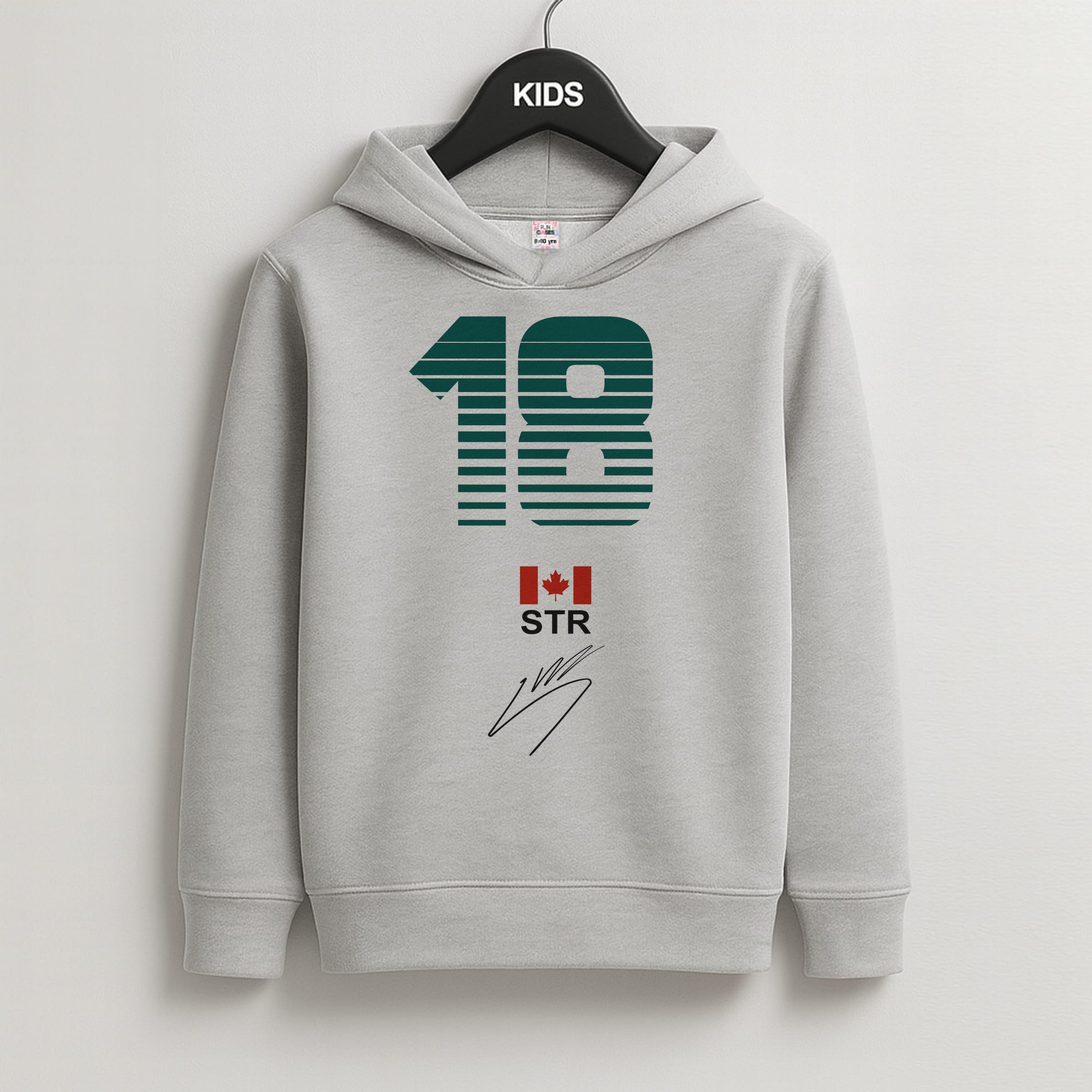 Stroll - F1 Kids Grey Hoodie