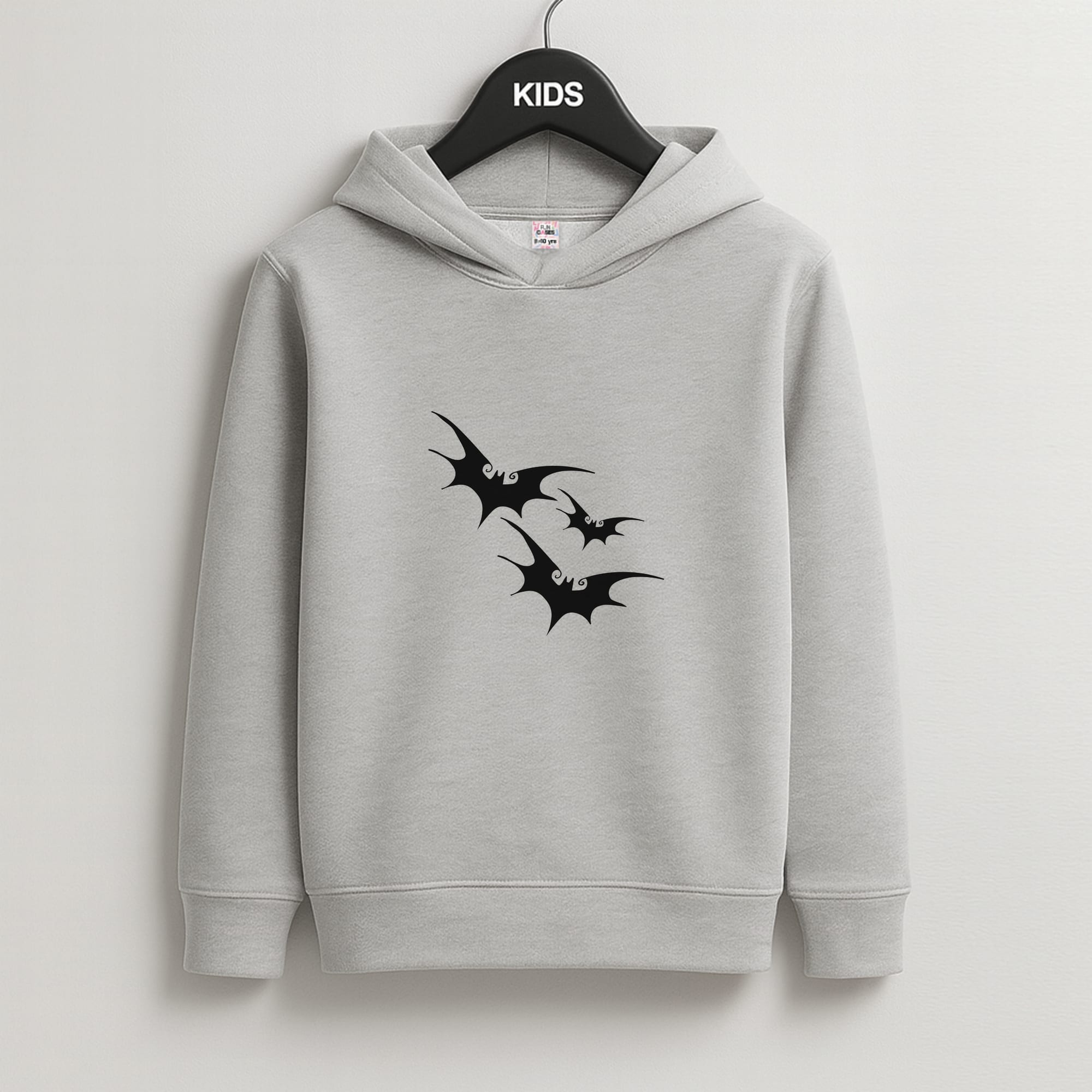 Bats - TNBC Kids Grey Hoodie
