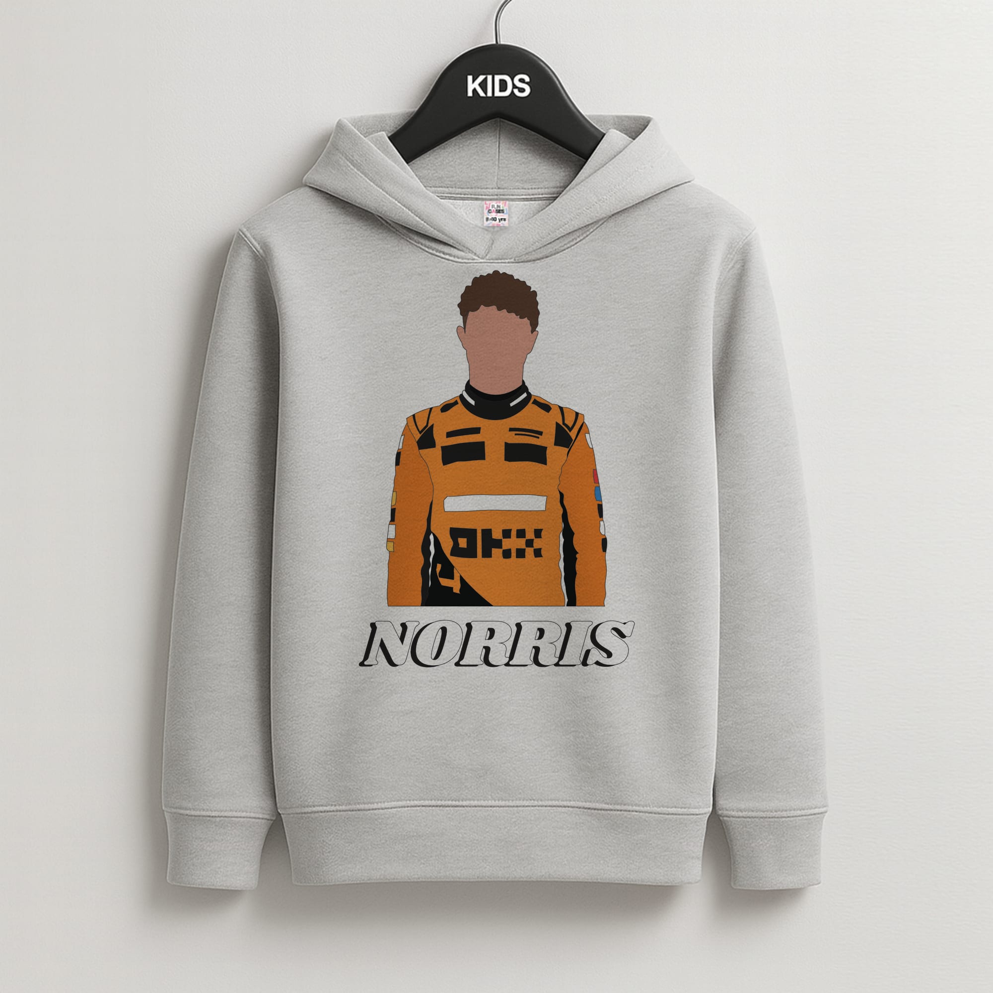 Norris Kids Grey Hoodie