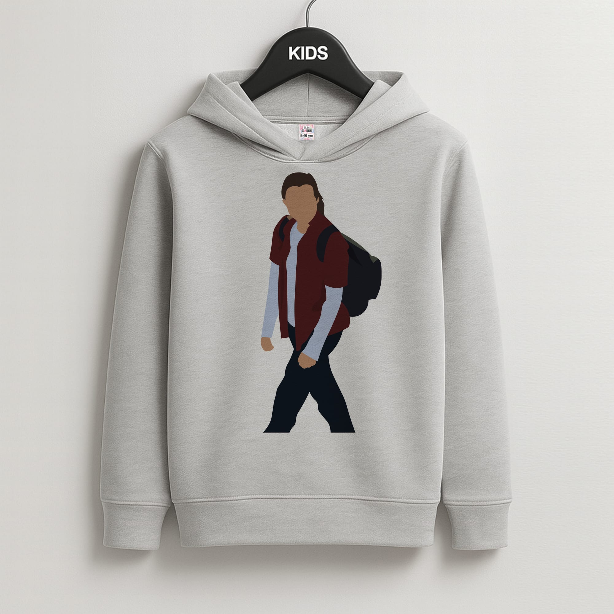 Kids Grey Hoodie