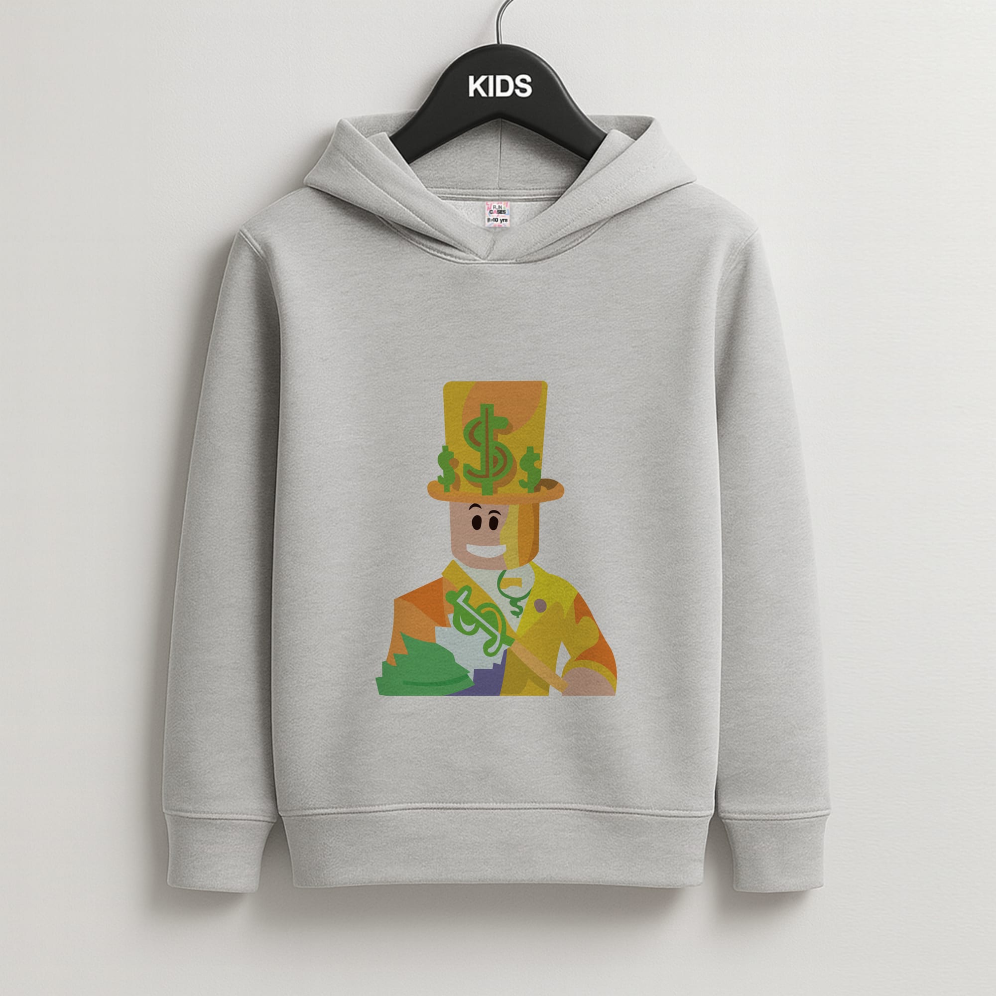 Character Money Kids Grey Hoodie