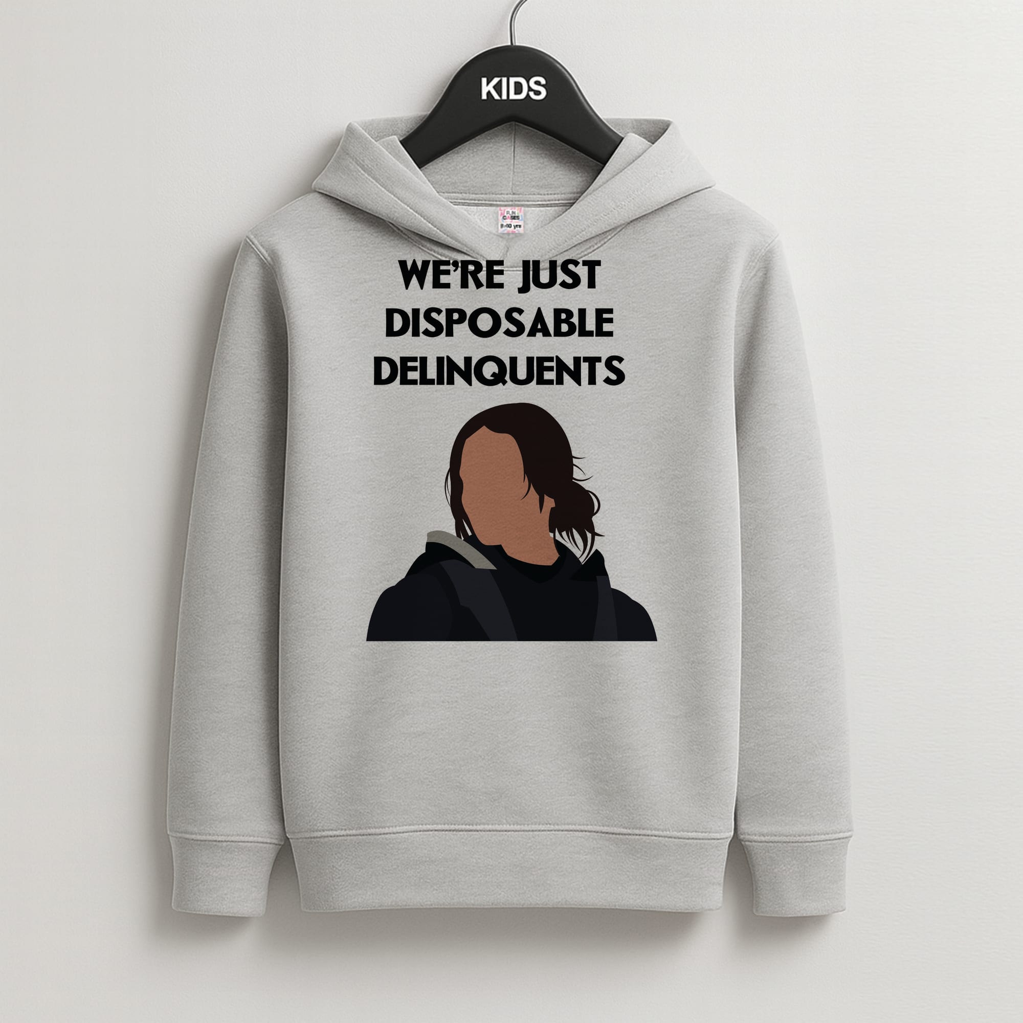 Disposable Delinquents Kids Hoodie