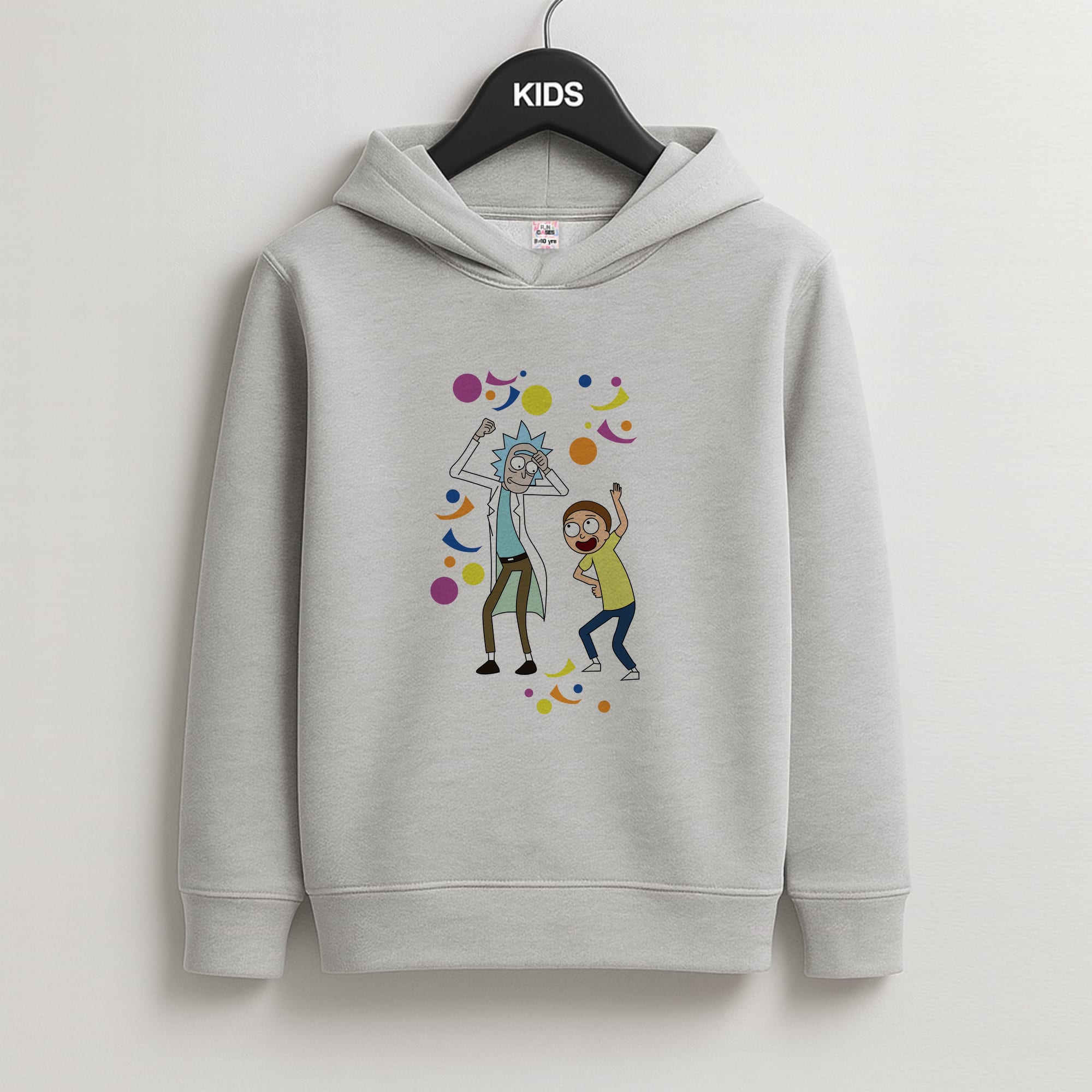 R&M Dancing Kids Grey Hoodie