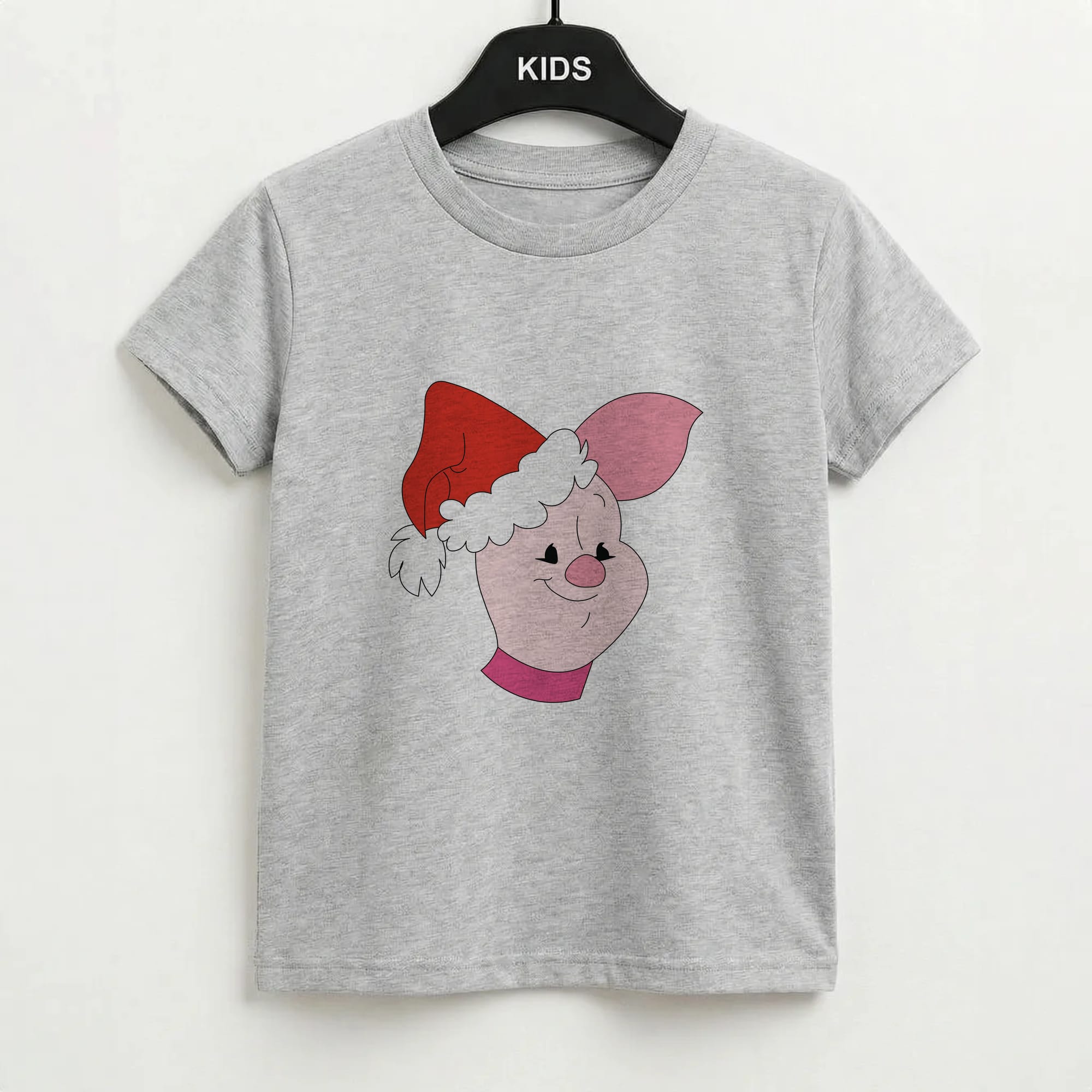 Pig Pattern Christmas Kids T-Shirt
