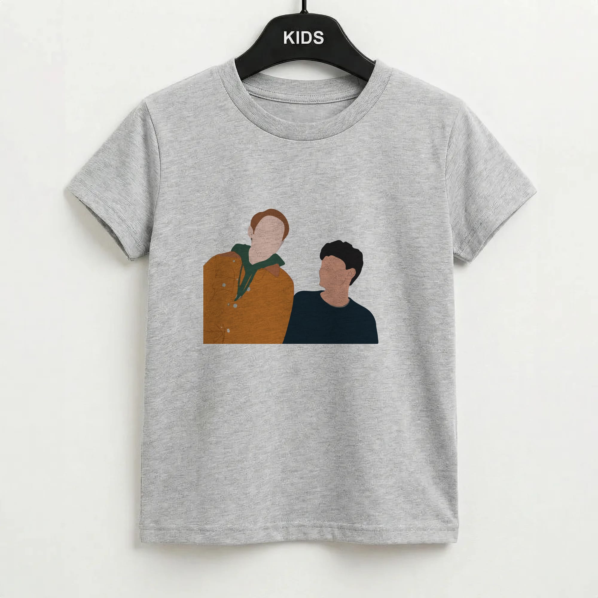 Nick And Charlie - Heart TV Kids T-Shirt
