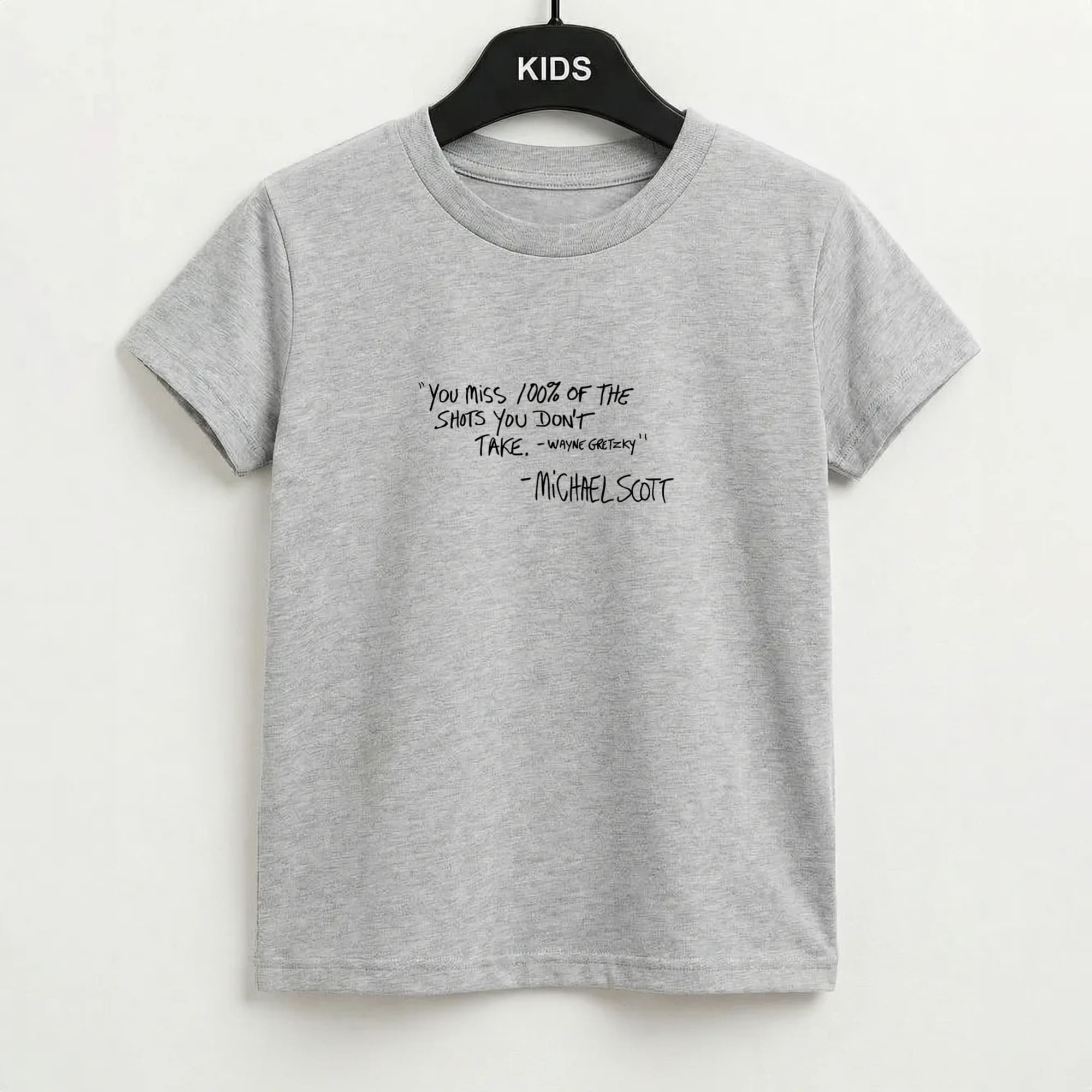 Michael Scott Quote Kids T-Shirt