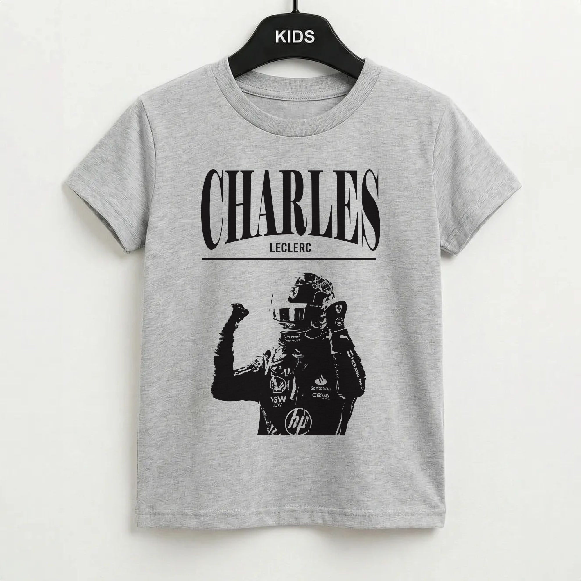 Charles Red And Gold Kids T-Shirt