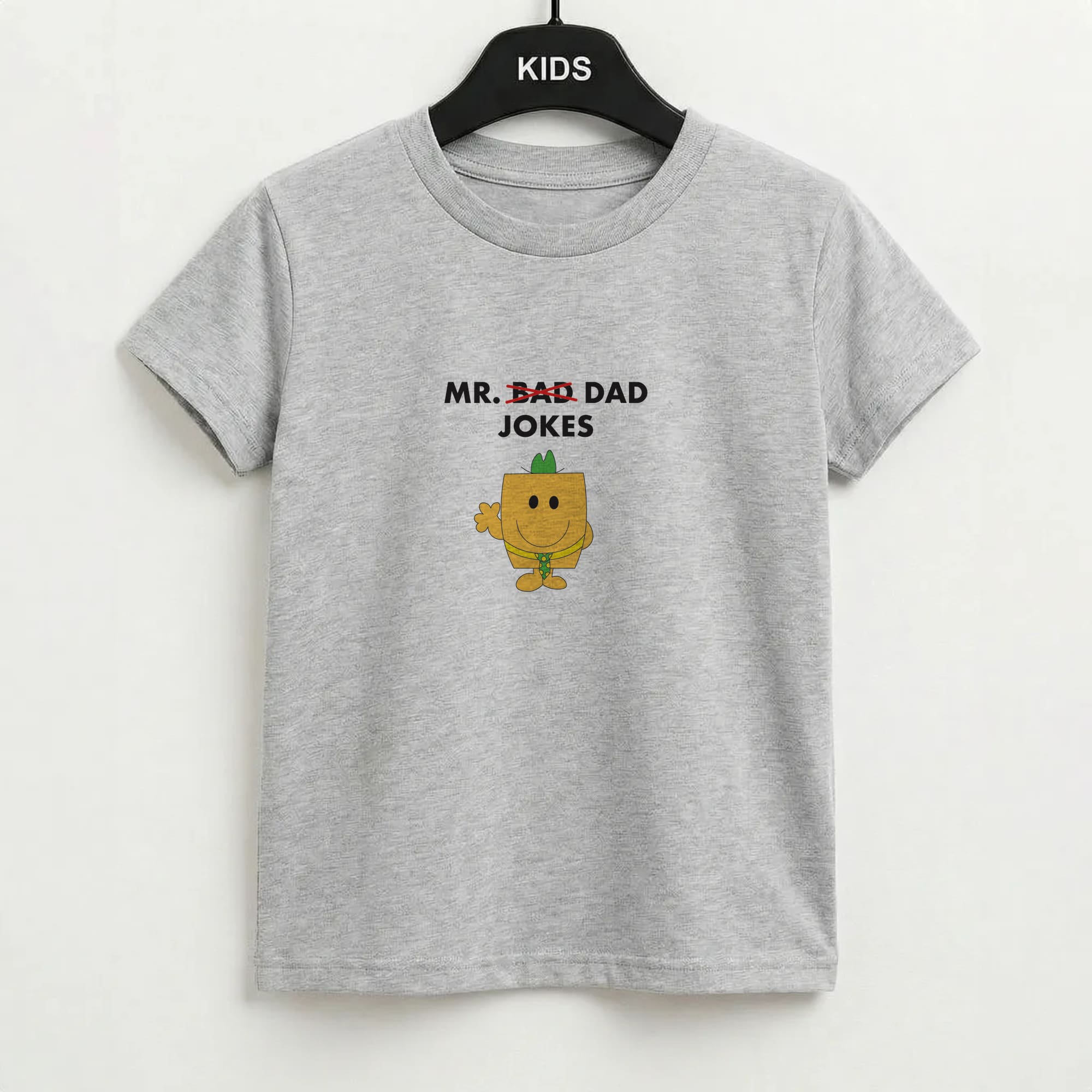Mr Dad Jokes - Personalised Father's Day Kids T-Shirt
