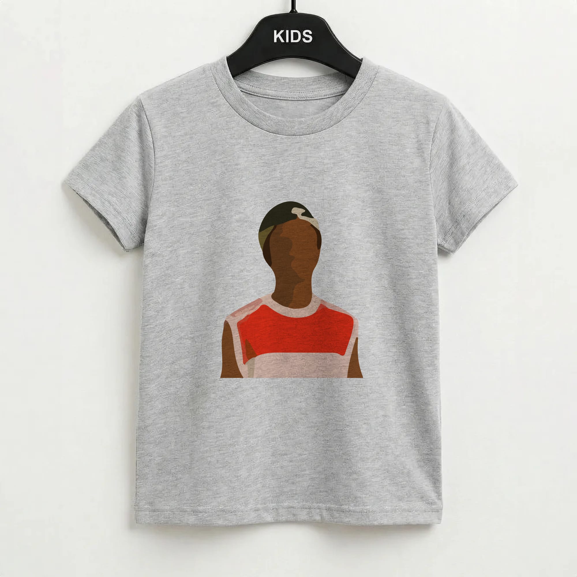 Faceless Lucas - Stranger Things Kids T-Shirt