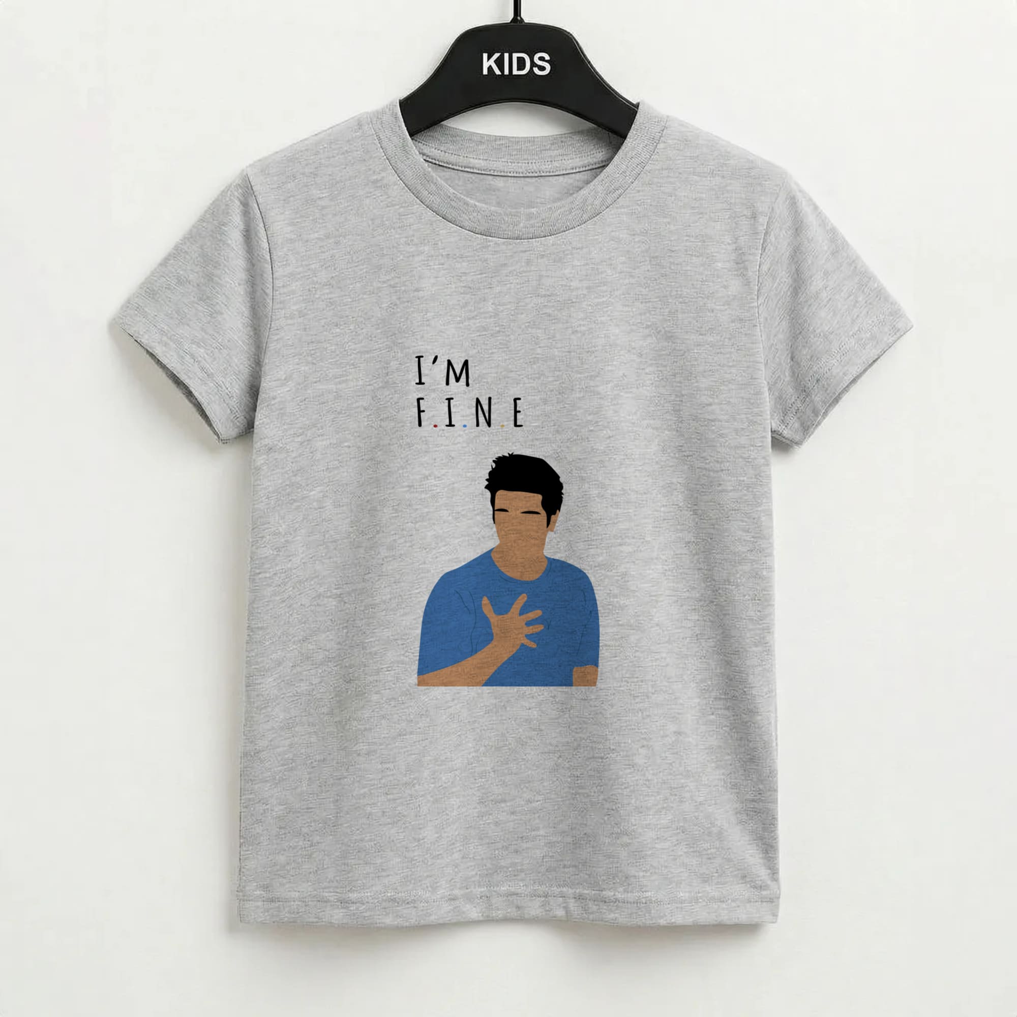 I'm Fine Kids T-Shirt