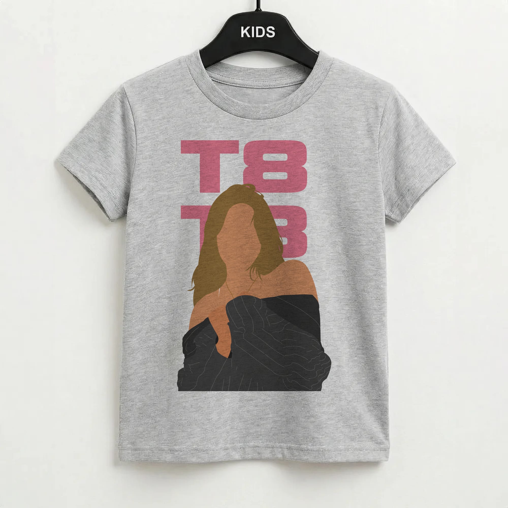 T8 Pink Kids T-Shirt