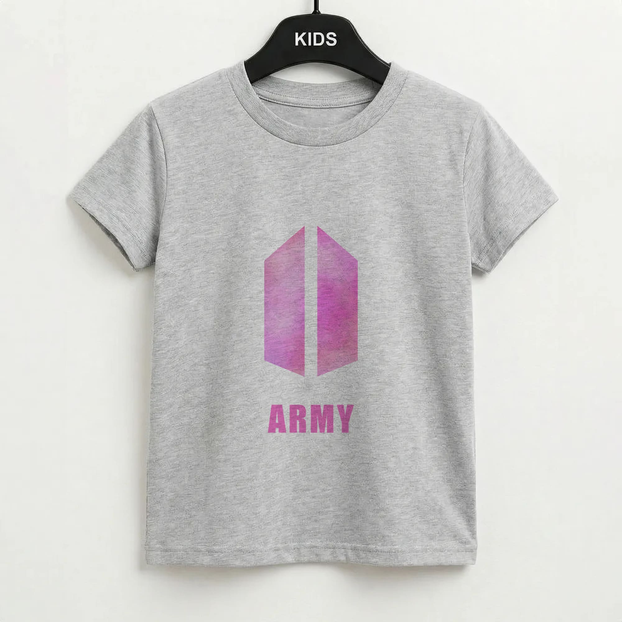 BTS Army Pink - K Pop Kids T-Shirt
