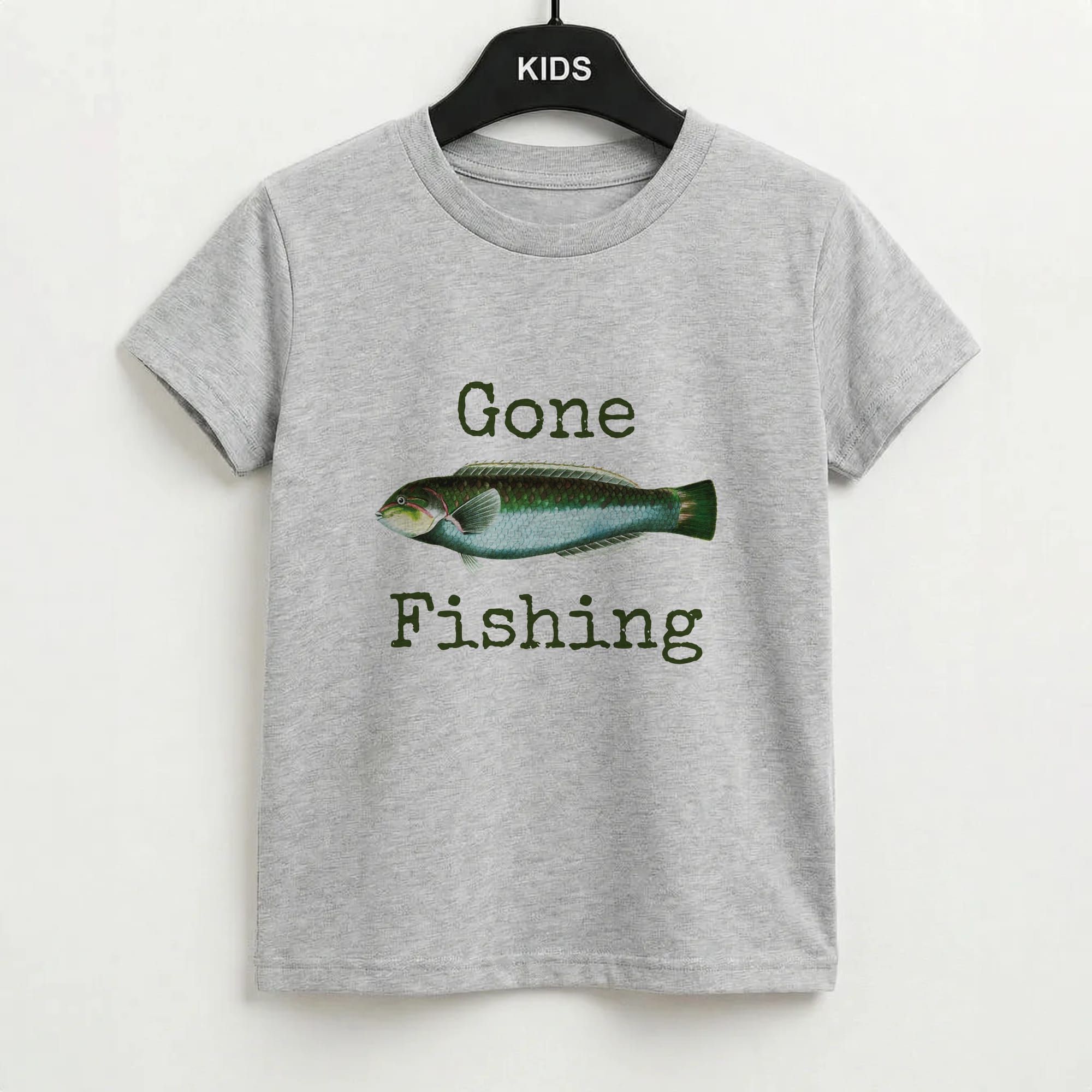 Gone Fishing Kids T-Shirt