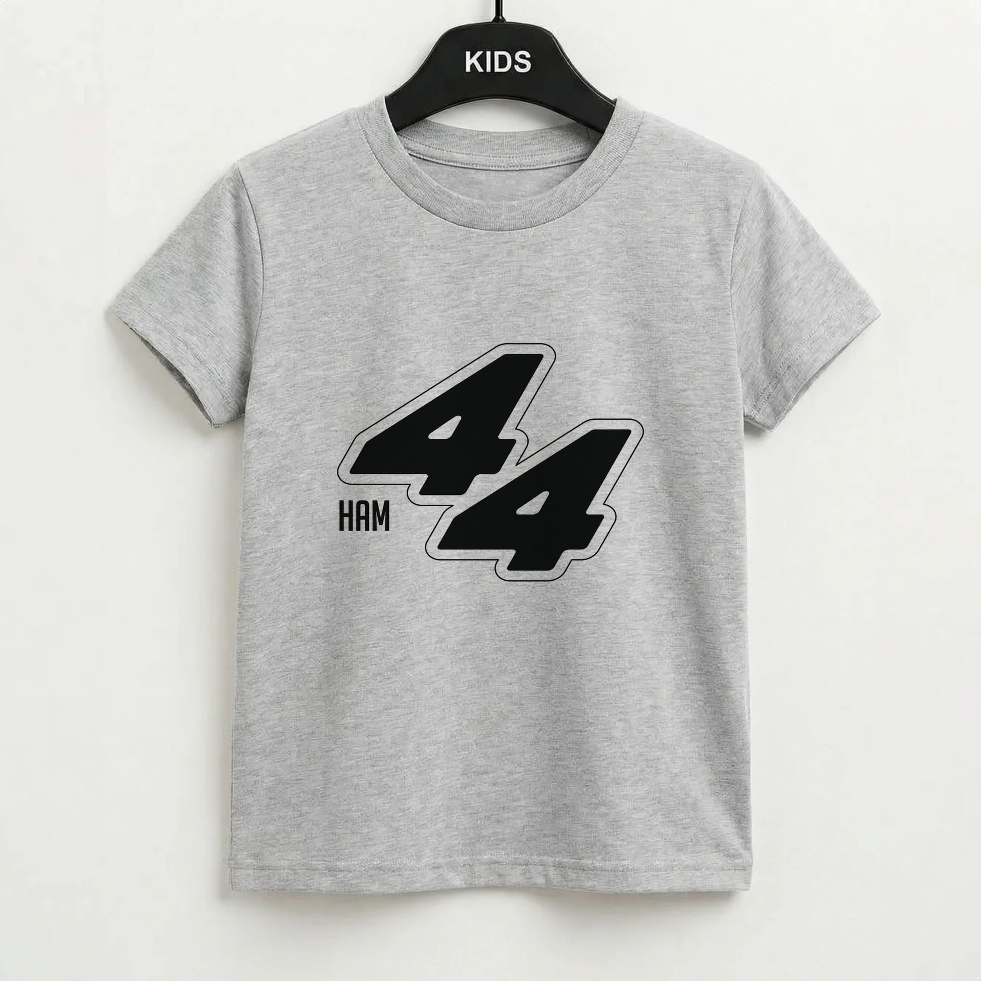 Dark Red Retro 44 Kids T-Shirt
