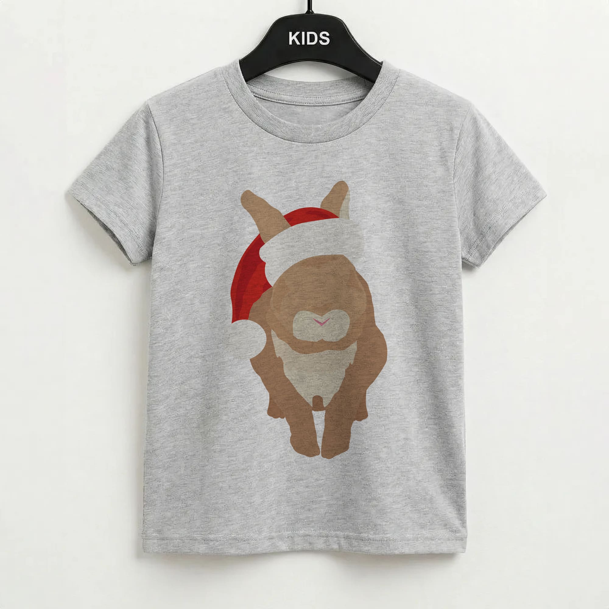 Rabbit Christmas Ears Kids T-Shirt