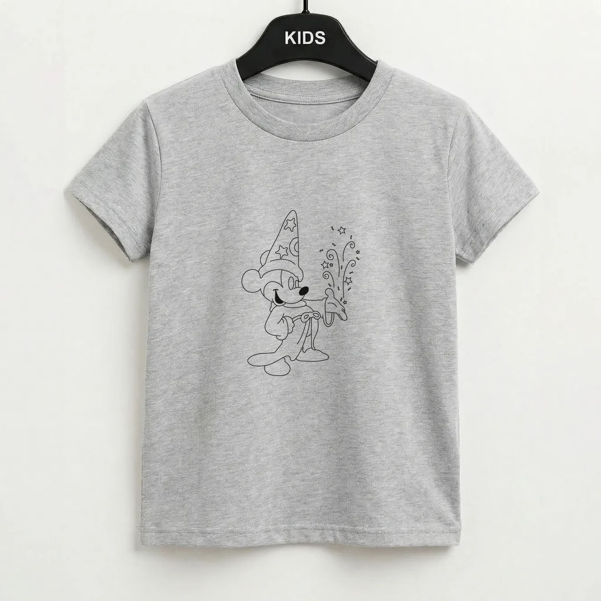 Wizard Mickey Blue Kids T-Shirt