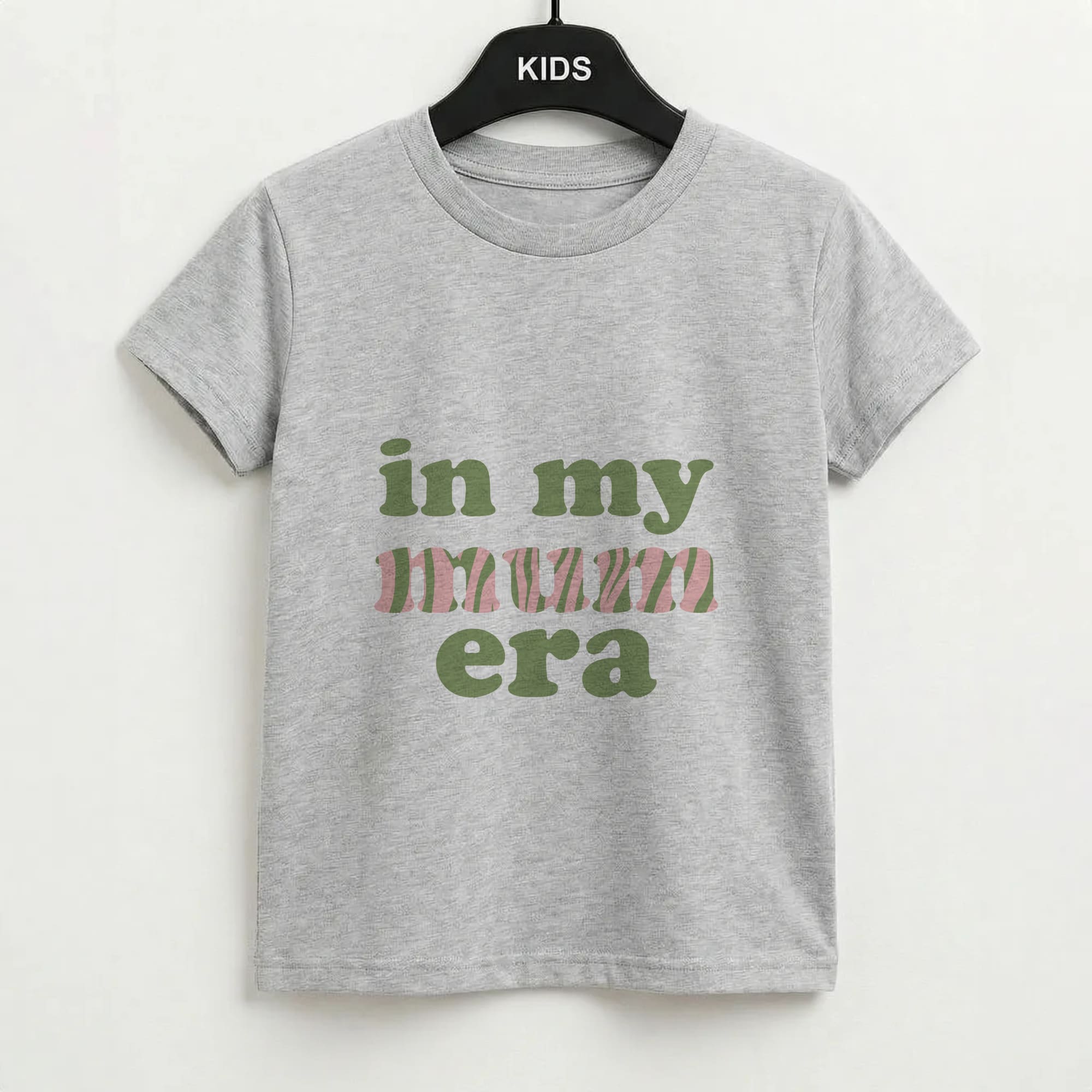 In My Mum Era Kids T-Shirt