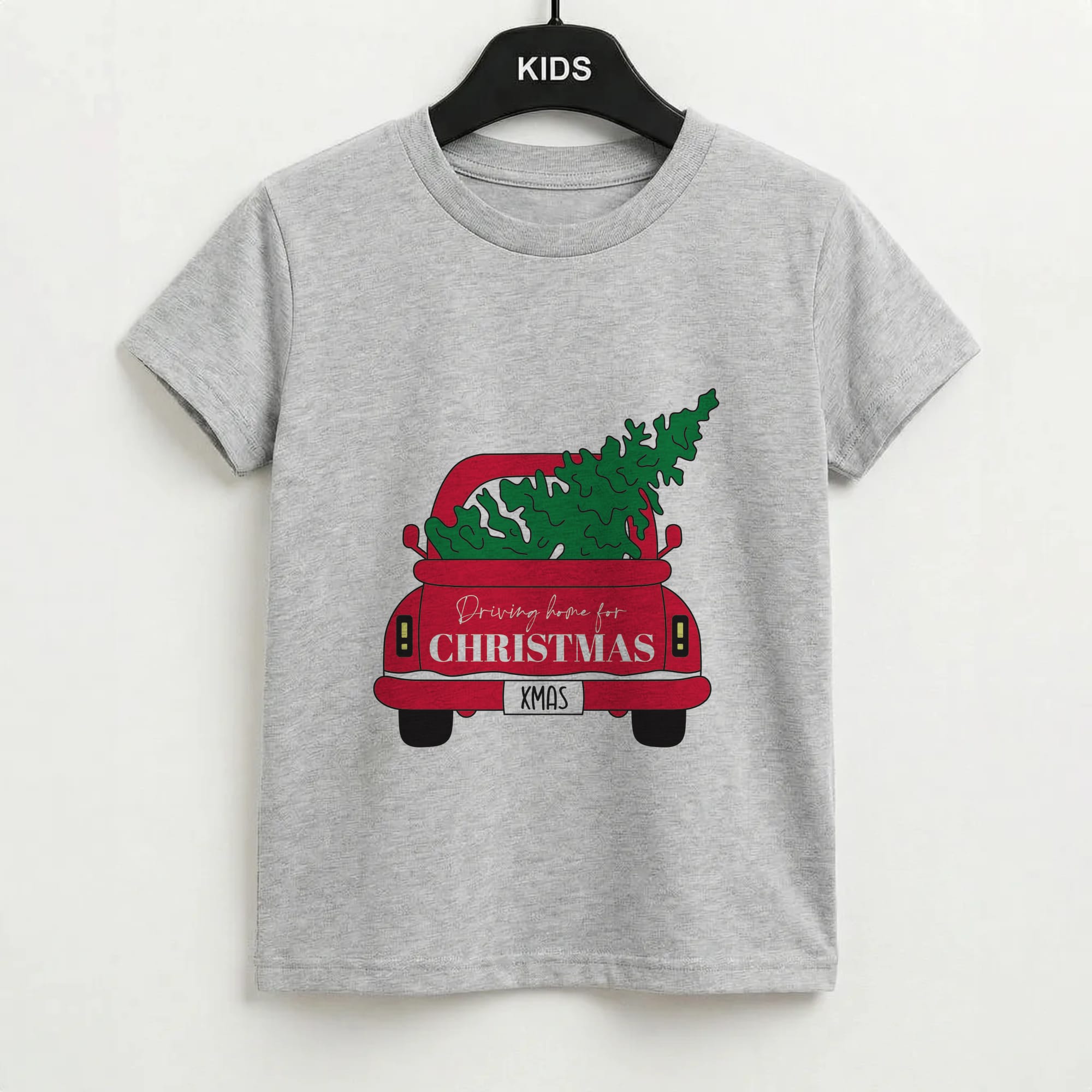 Driving Home For Christmas Truck Kids T-Shirt