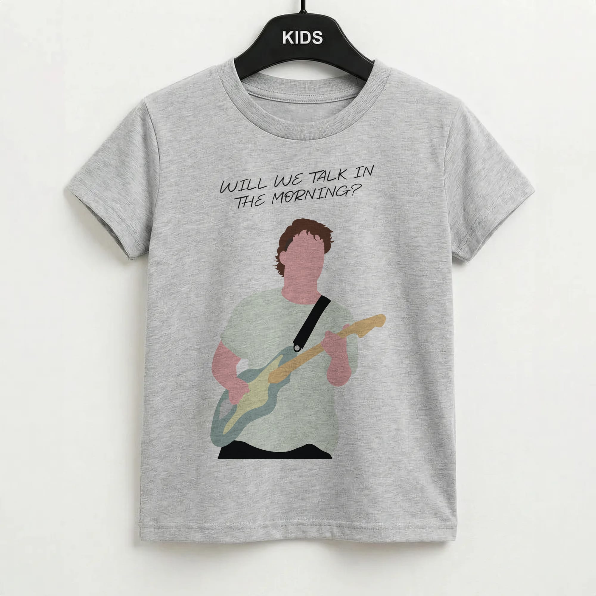 Will We Talk In The Morning Yellow Kids T-Shirt