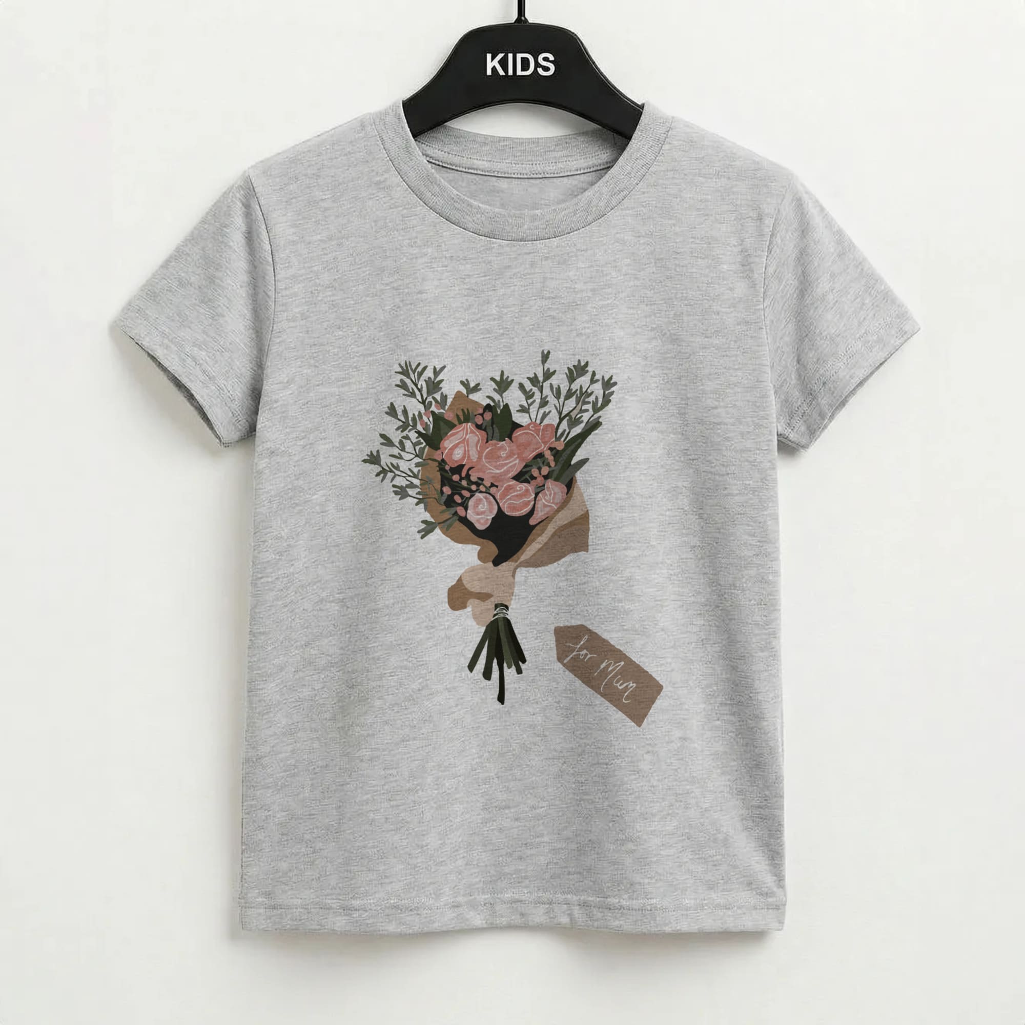 Mum Bouquet - Mother's Day Kids T-Shirt