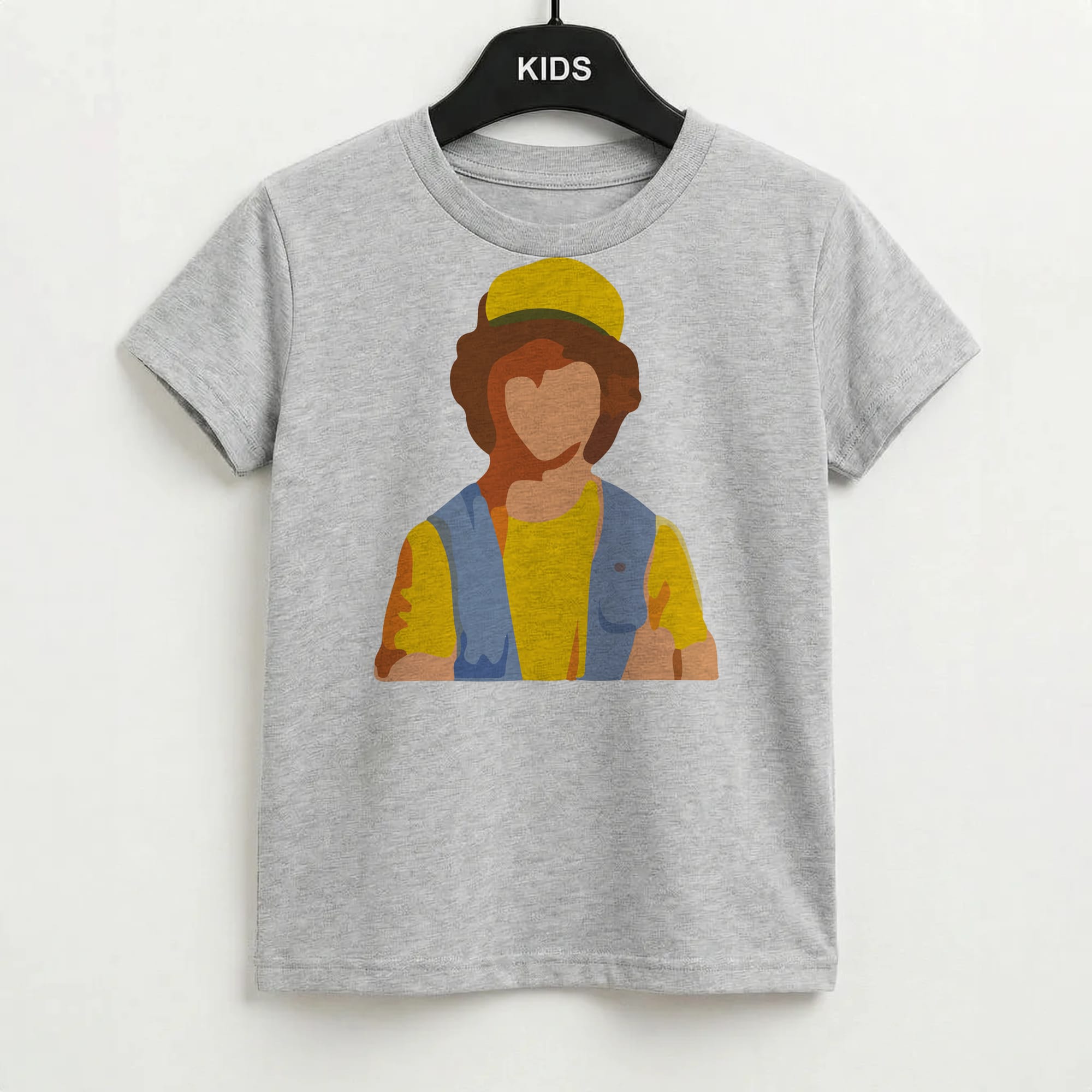 Faceless Dustin - Stranger Things Kids T-Shirt
