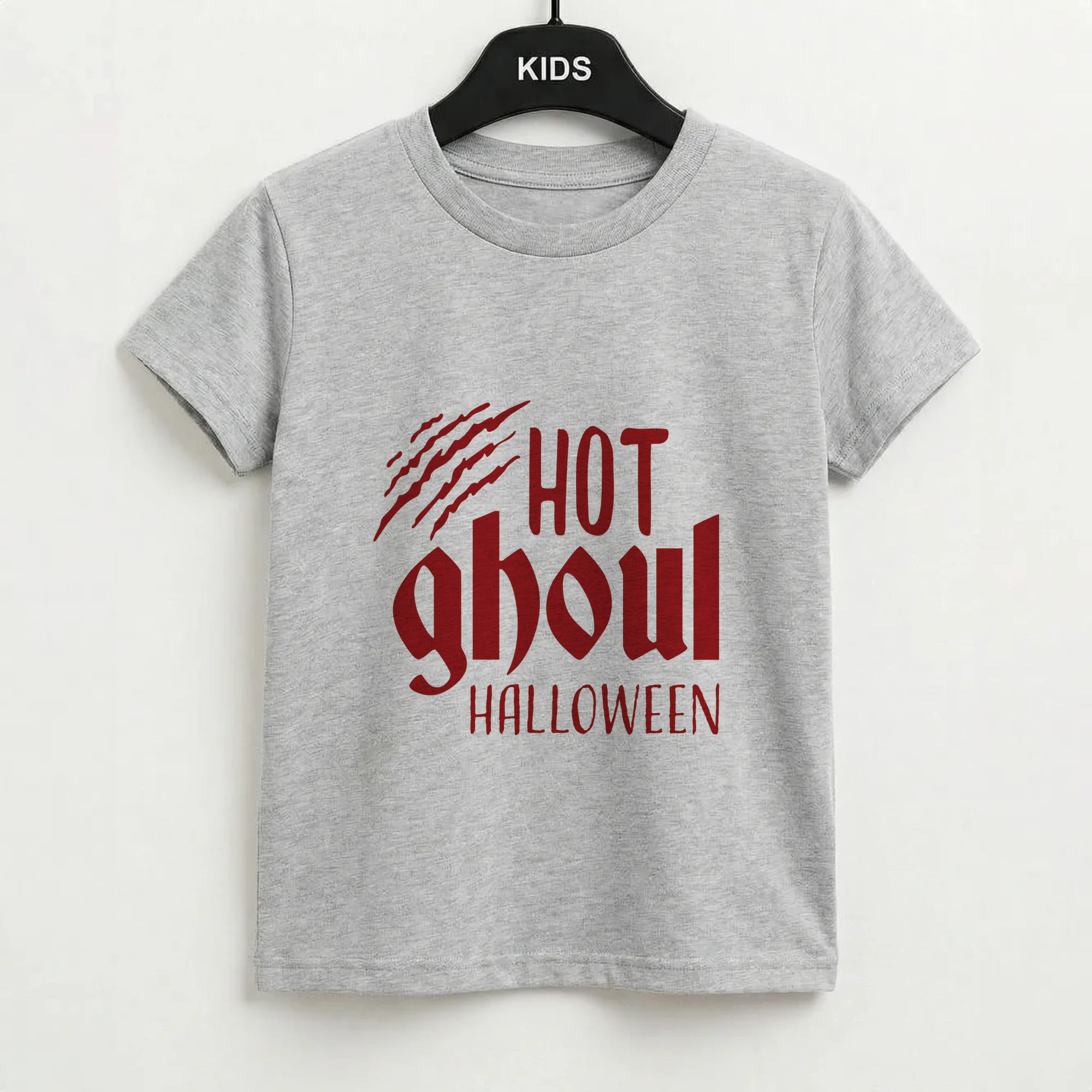 Hot Ghoul Halloween Kids T-Shirt