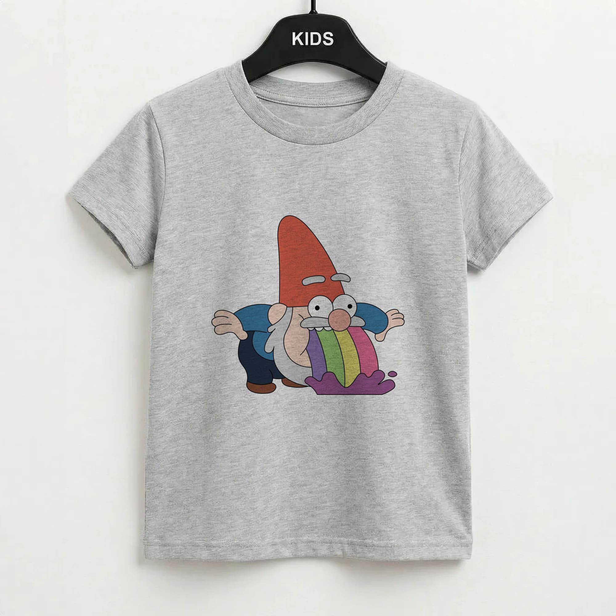 Garden Gnome Rainbow Kids T-Shirt