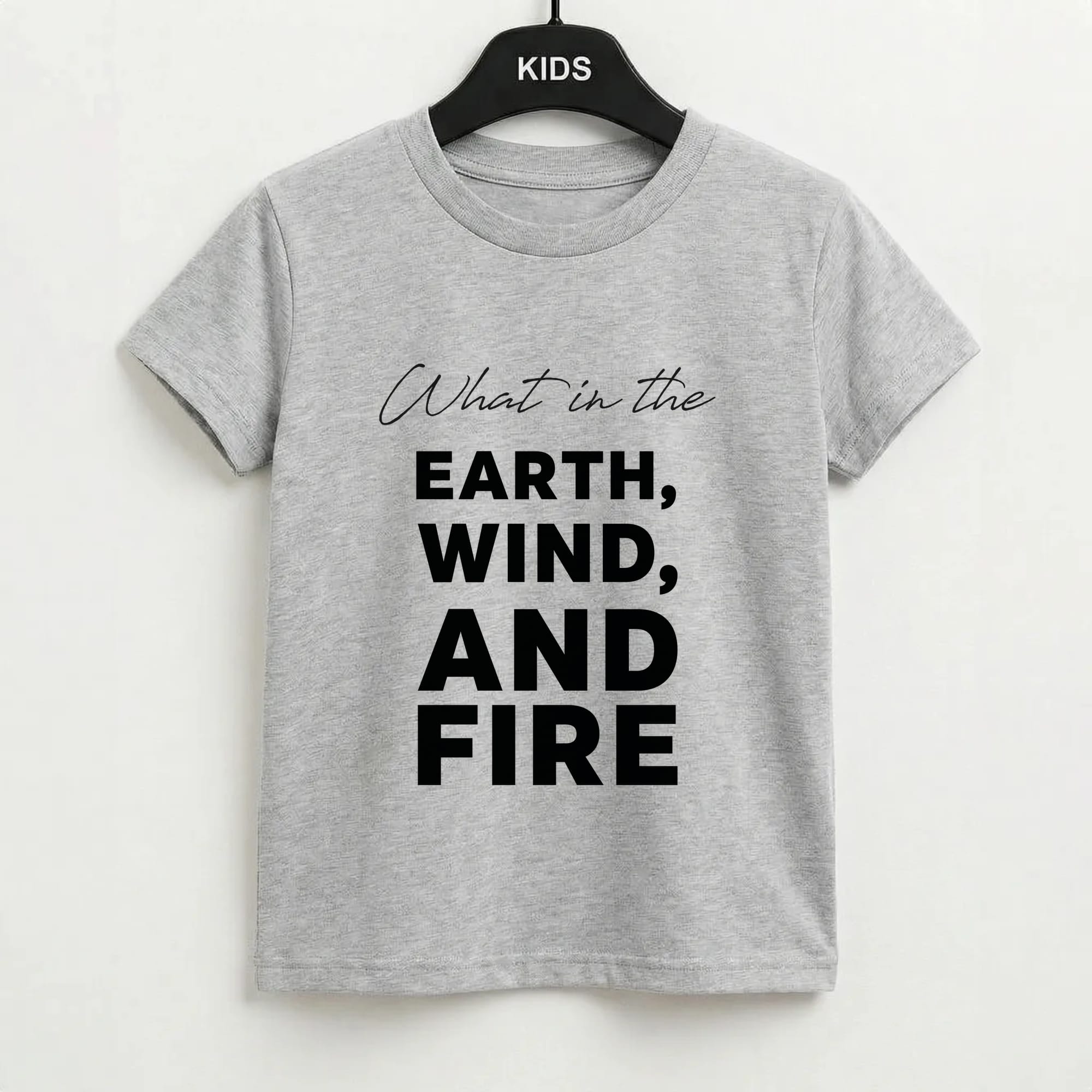 What In The Earth, Wind And Fire Kids T-Shirt