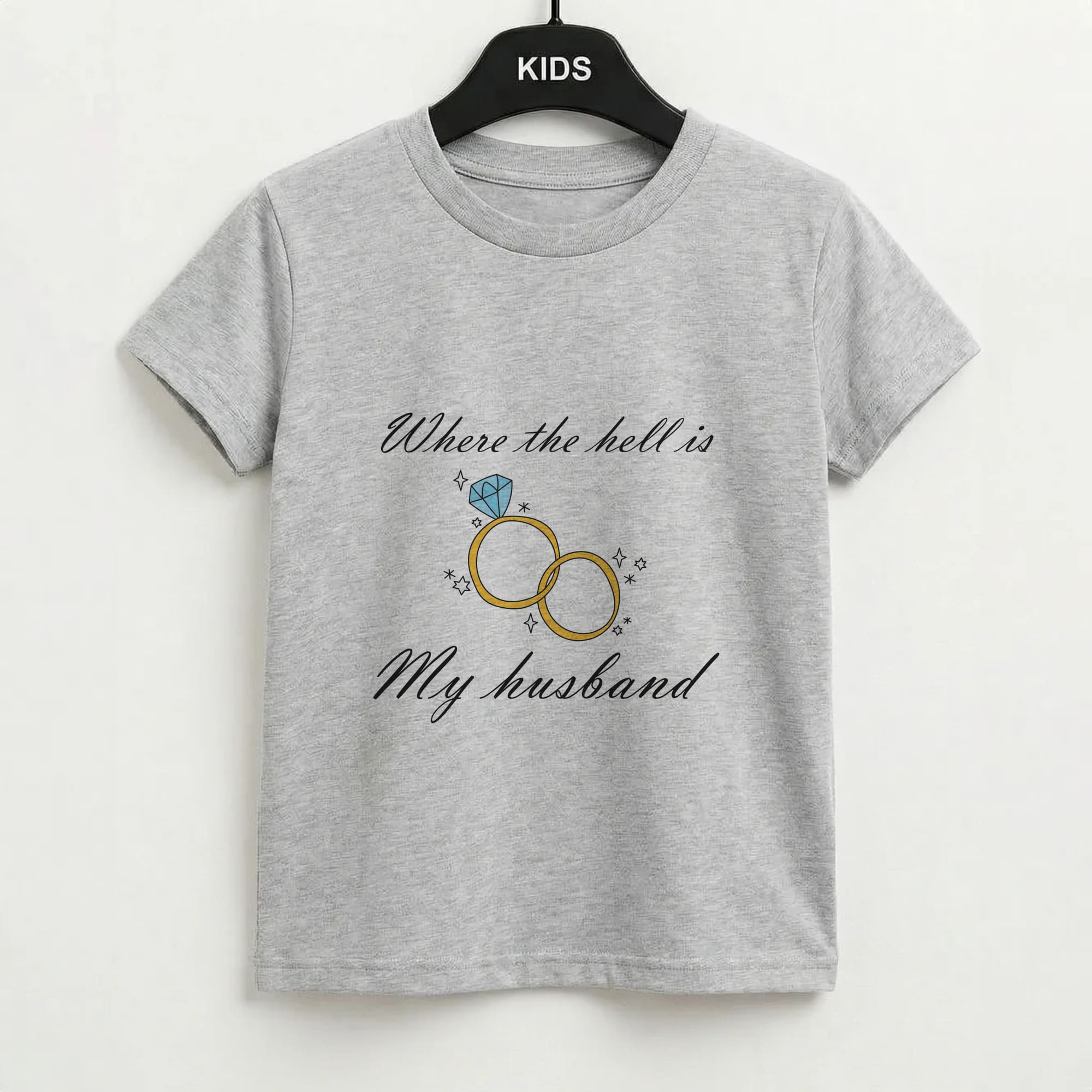 WTHIMH Cartoon Rings Kids T-Shirt