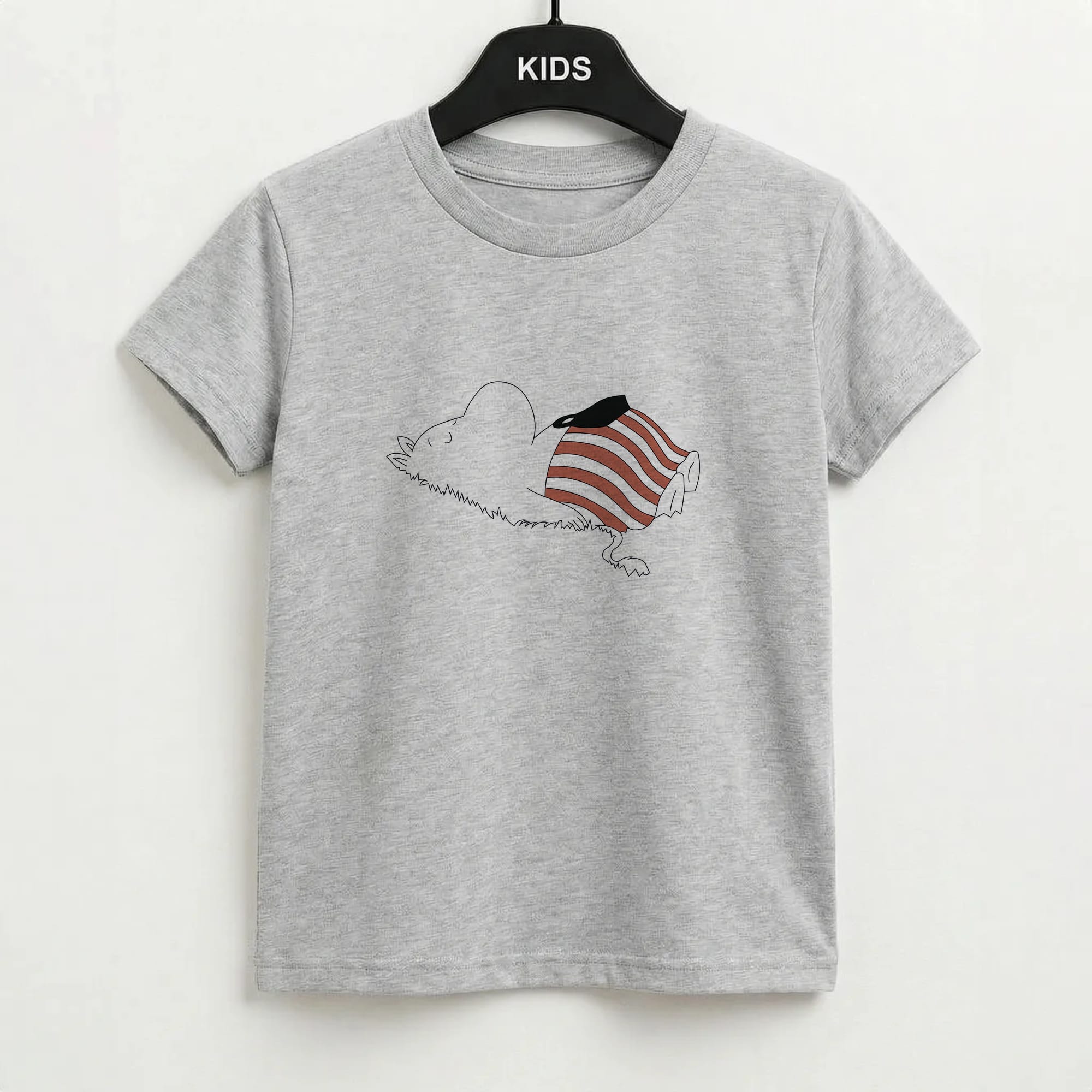 Moom On Grass Kids T-Shirt