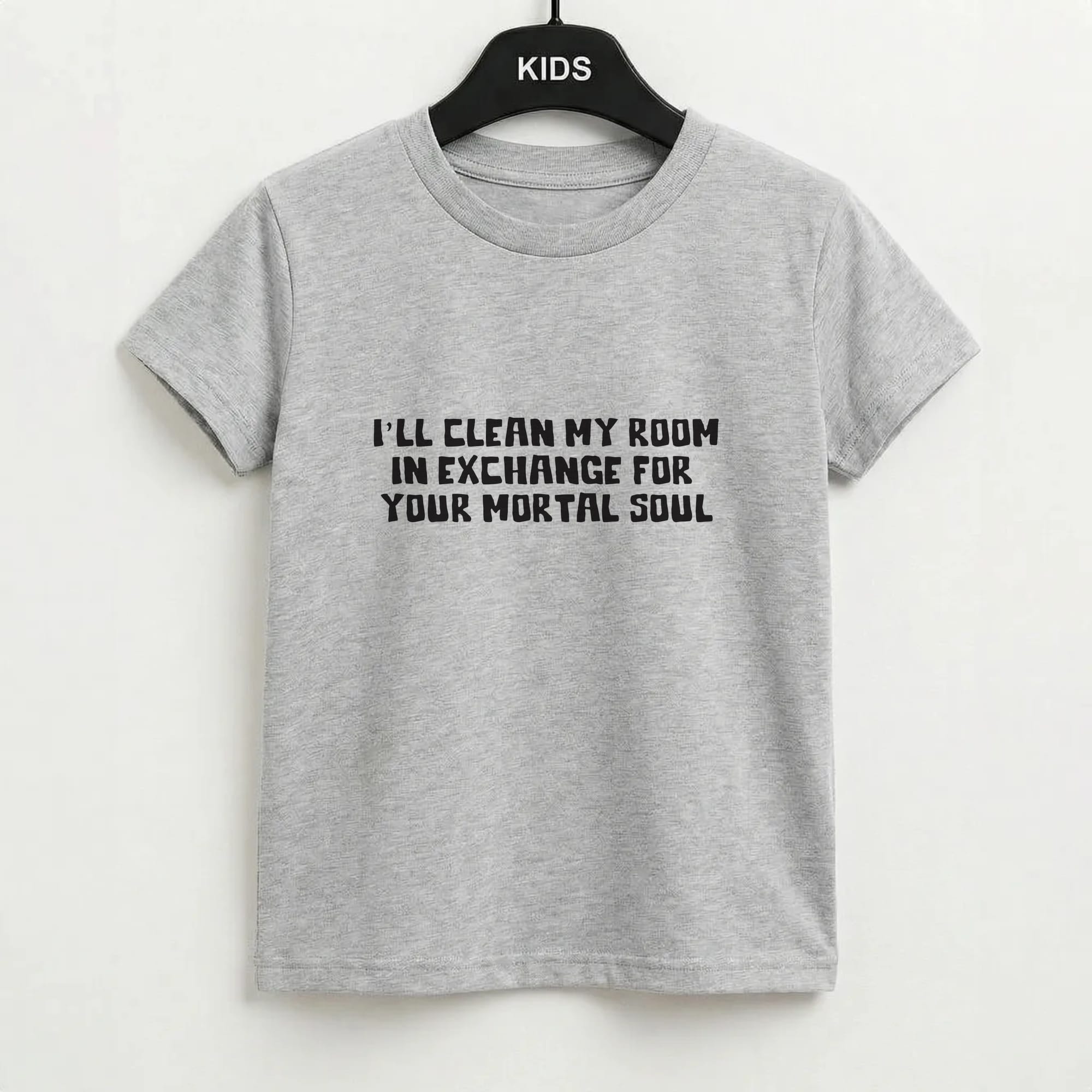 I'll Clean My Room In Exchange Wednesday Kids T-Shirt