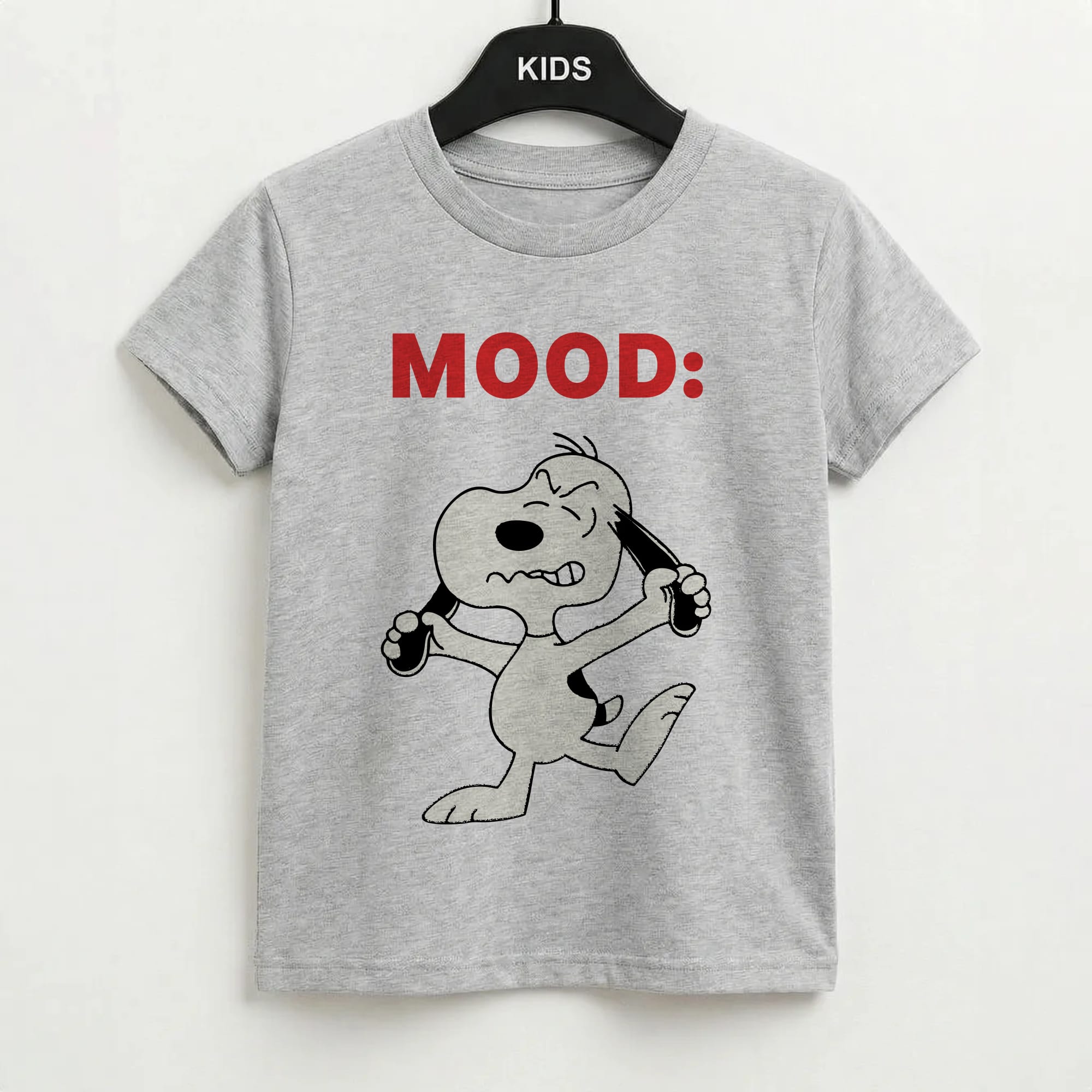 Mood Cartoon Beagle Kids T-Shirt