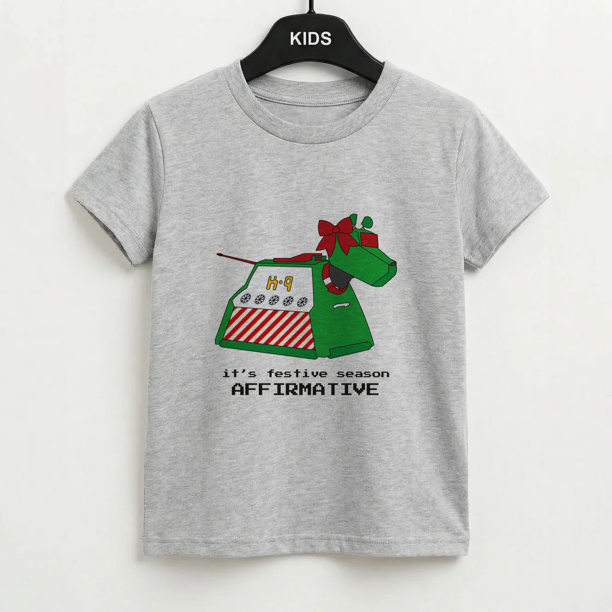K9 Festive Season - Doctor Who Kids T-Shirt