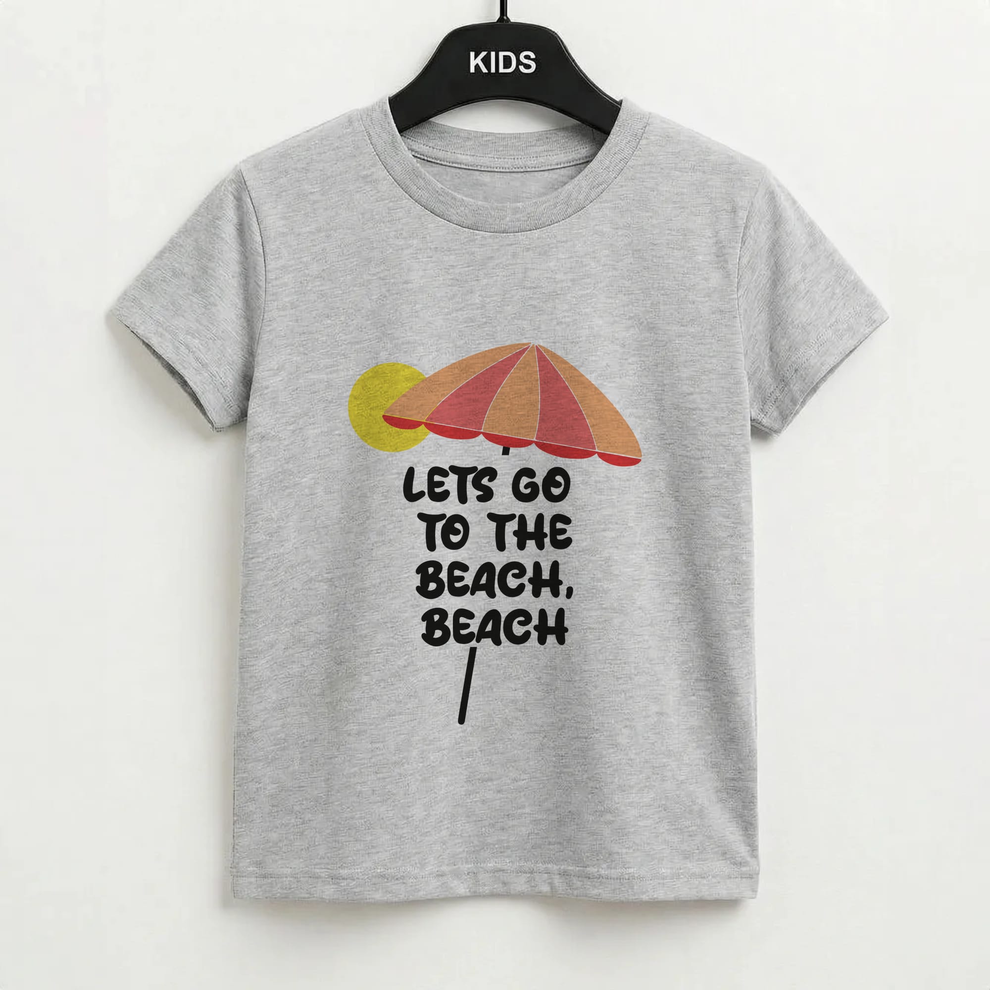 Lets Go To The Beach - Summer Quotes Kids T-Shirt