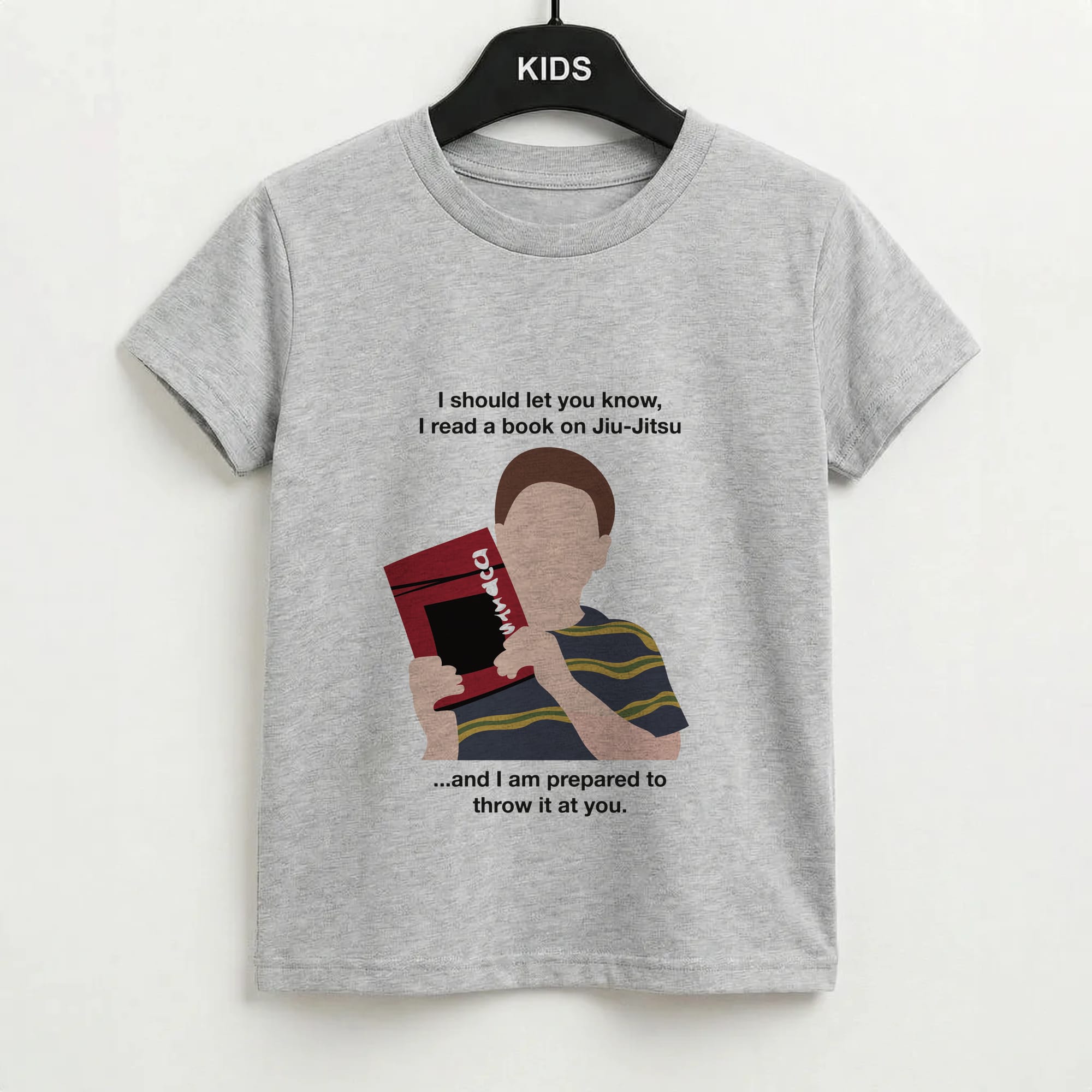 Book On Jiu-Jitsu - Sheldon Kids T-Shirt