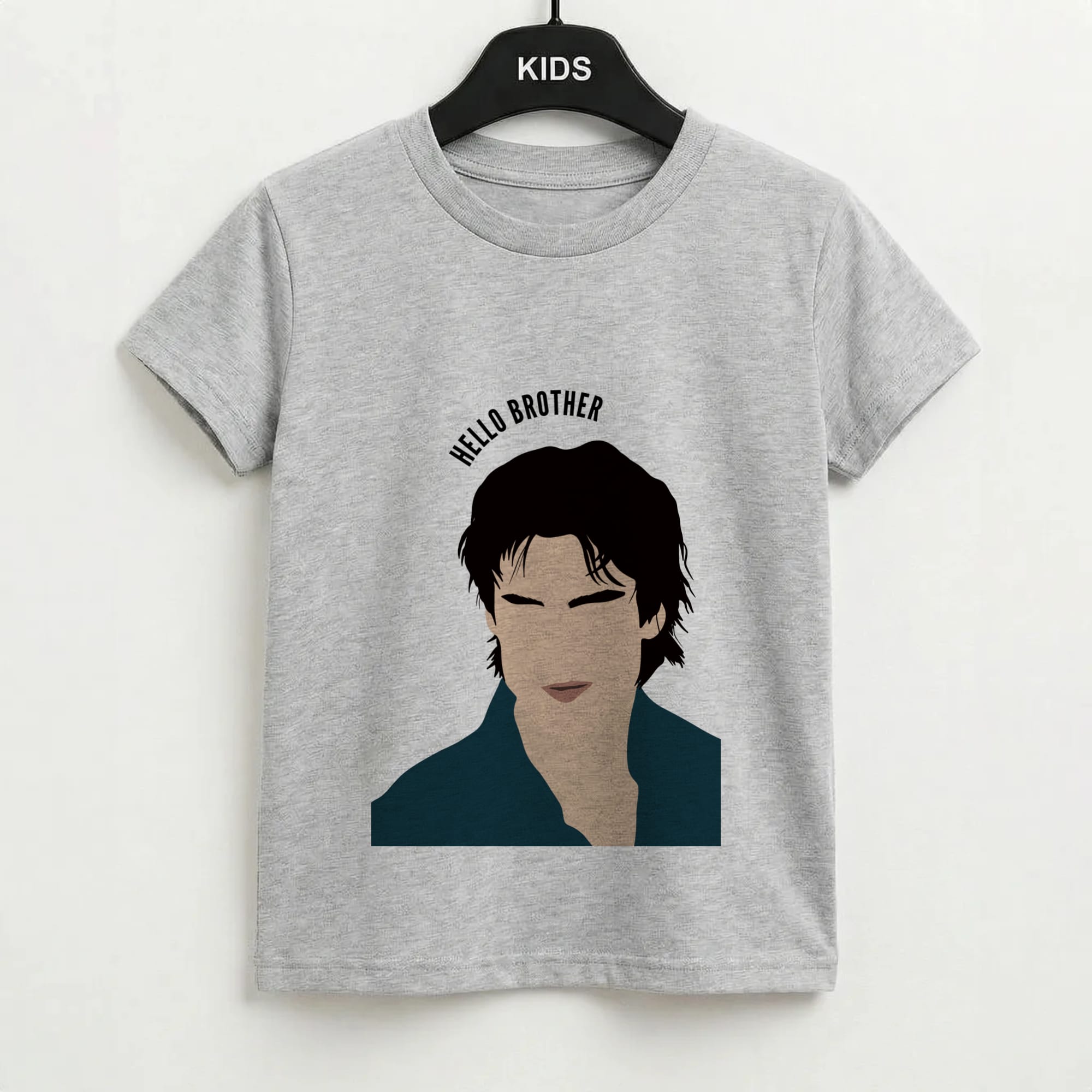 Hello Brother Cartoon - VD Kids T-Shirt