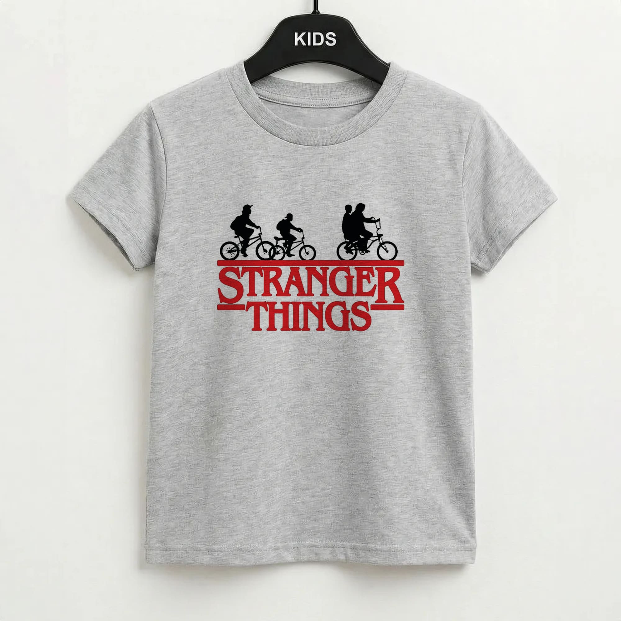 Stranger Cycling Logo Kids T-Shirt