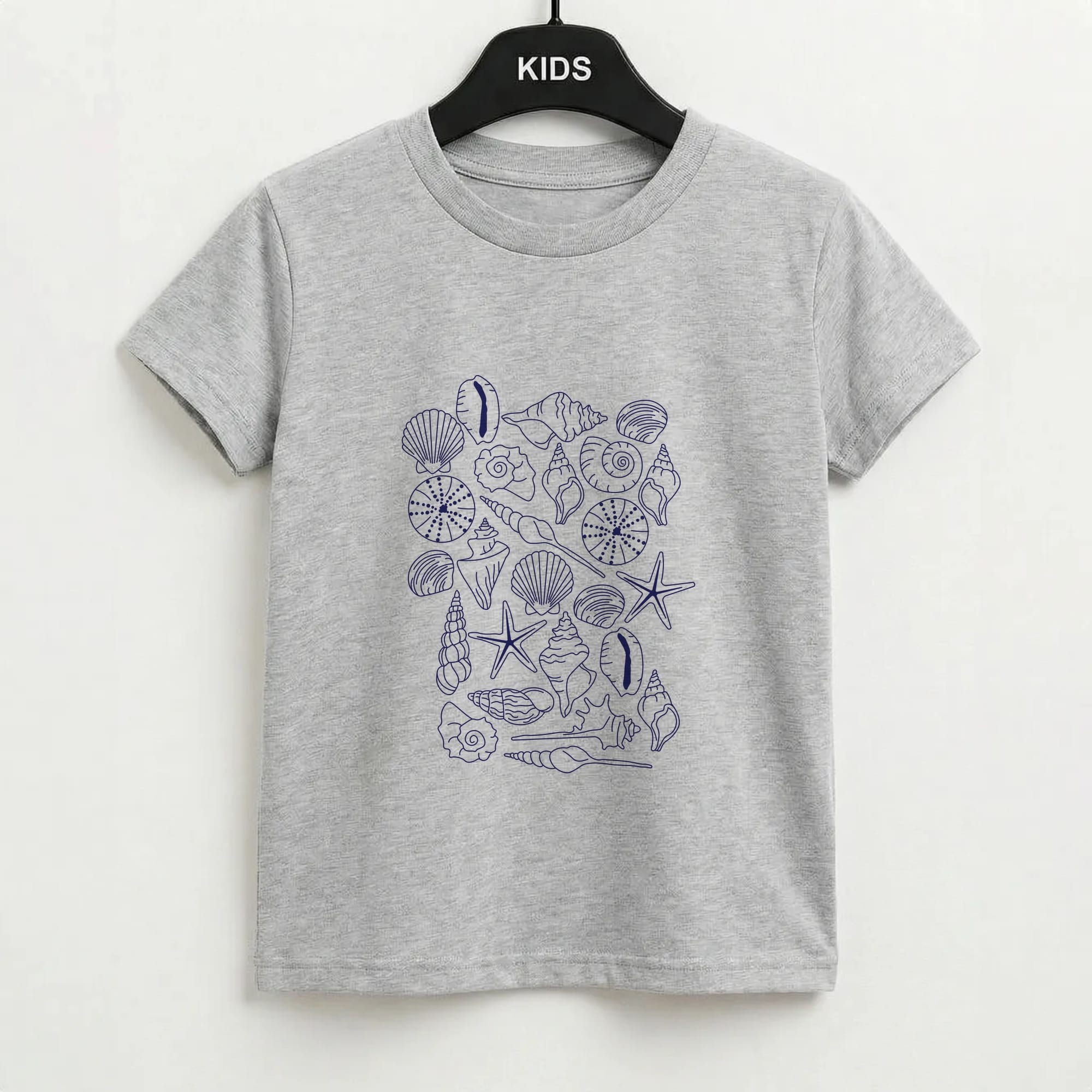 Sea Shells - Clean Girl Aesthetic Kids T-Shirt