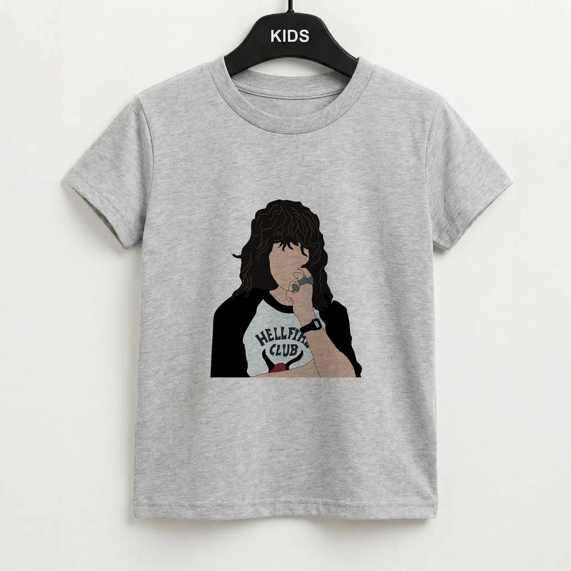 Eddie Munson Hellfire Kids T-Shirt