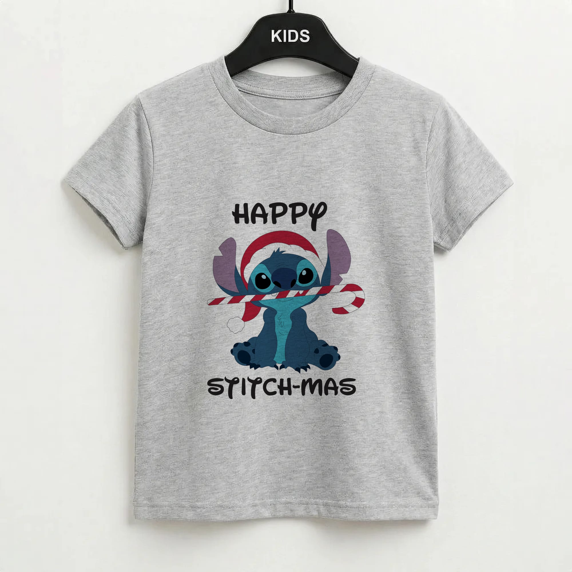 Happy Blue Alienmas - Christmas Kids T-Shirt