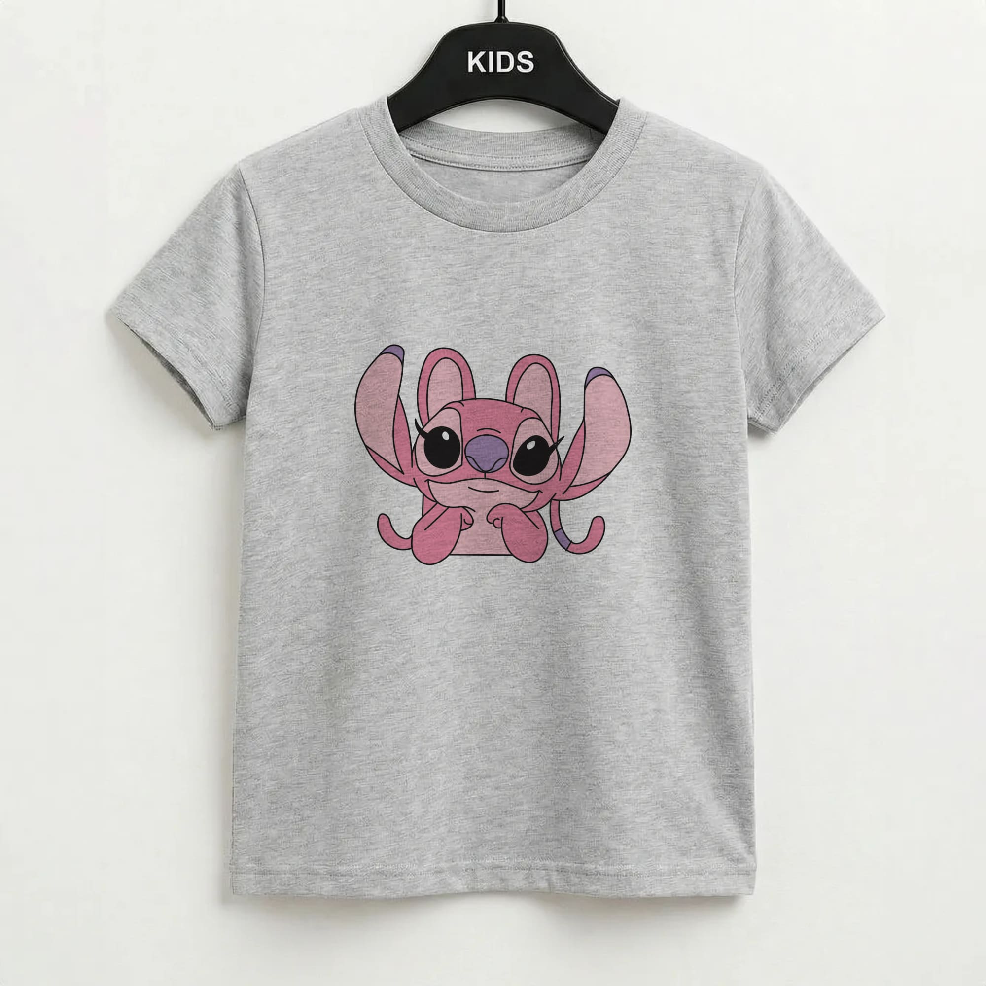 Gazing - Pink Alien Kids T-Shirt