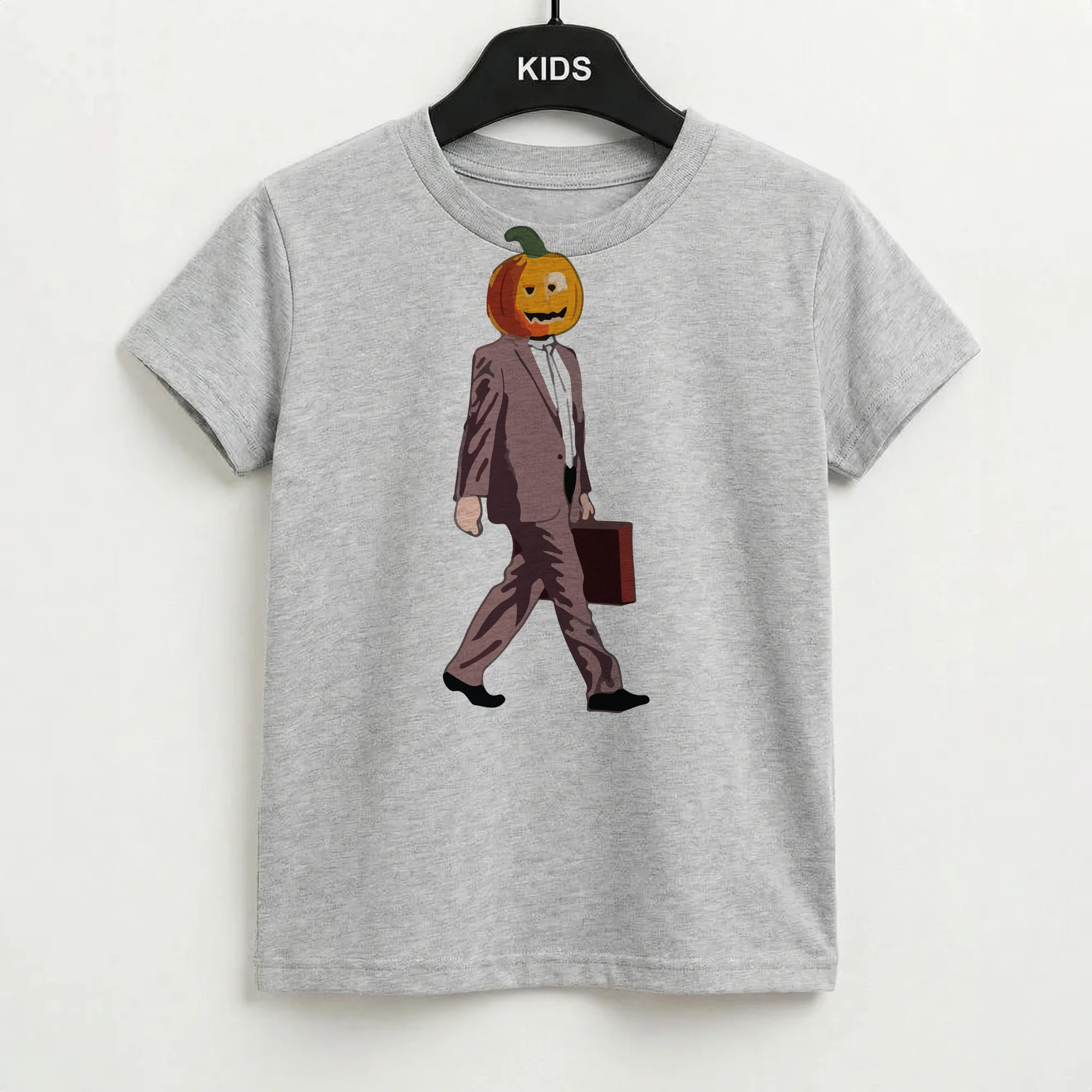 Dwight Pumpkin Head Kids T-Shirt