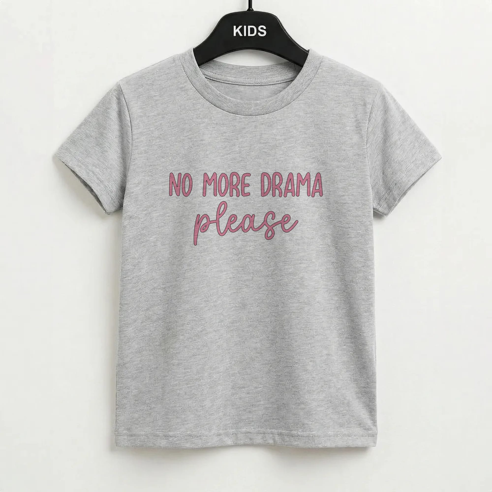 No More Drama Please Kids T-Shirt