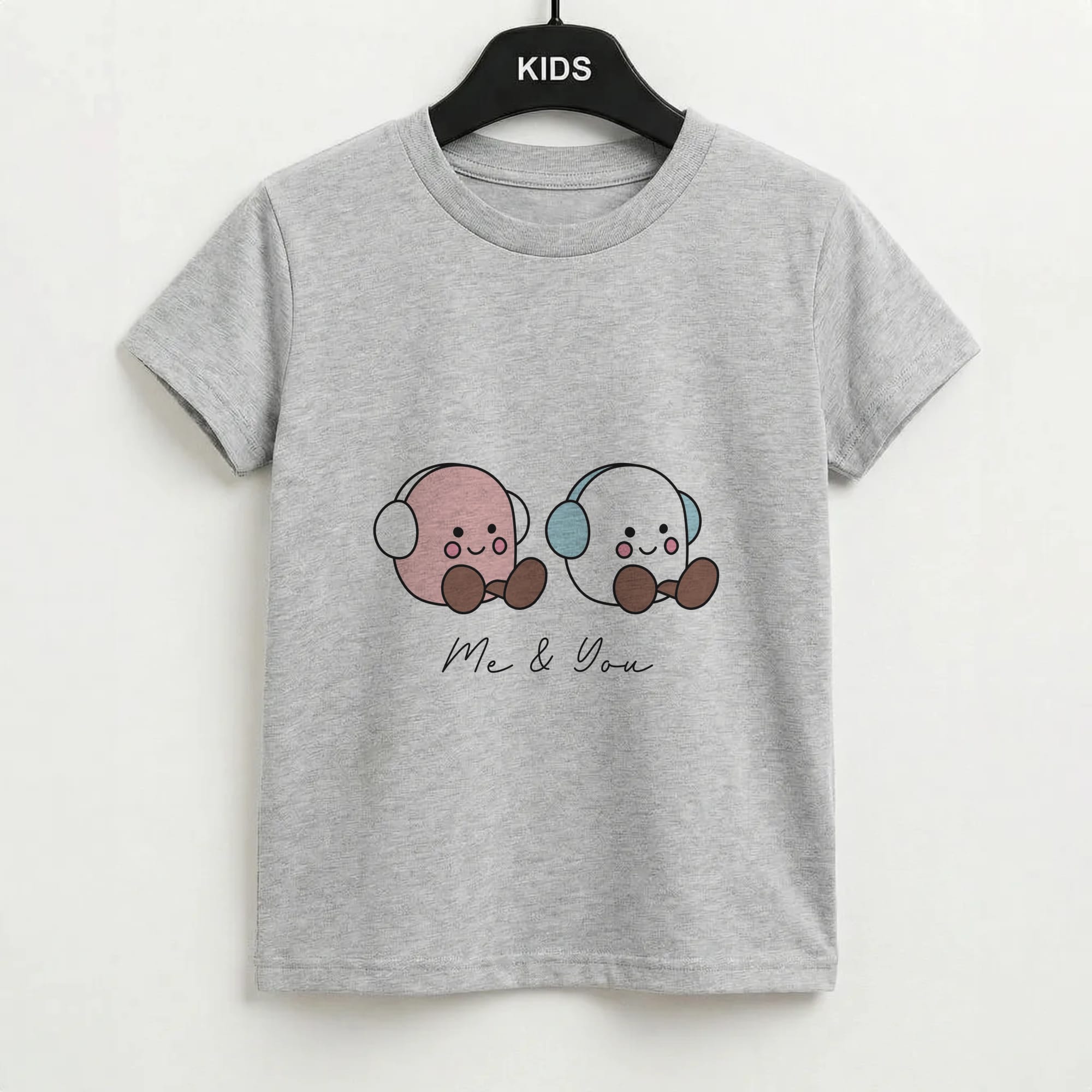 Cute Christmas Marshmellow Plushies Kids T-Shirt
