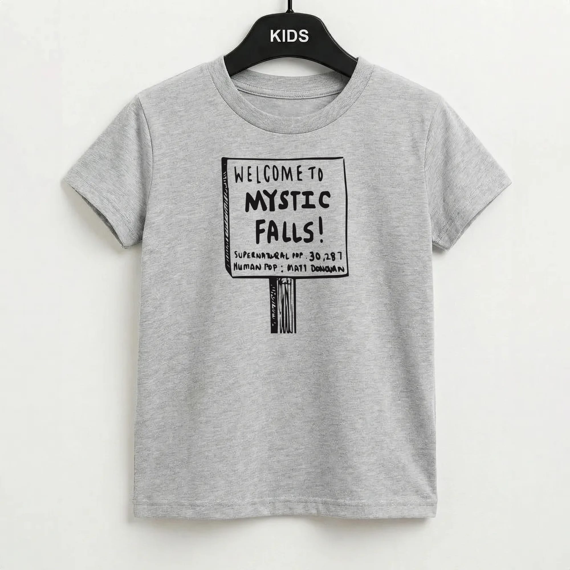 Welcome to Mystic Falls - VD Kids T-Shirt