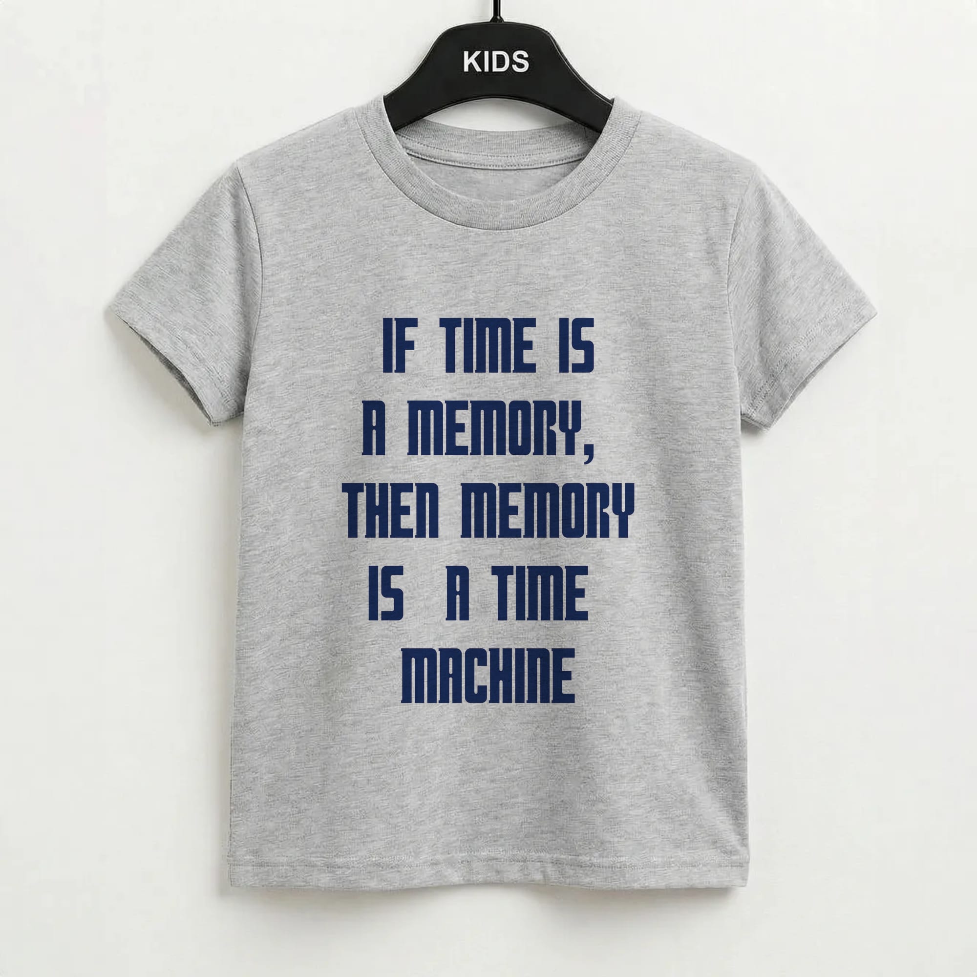 If Time Is A Memory - Doctor Who Kids T-Shirt