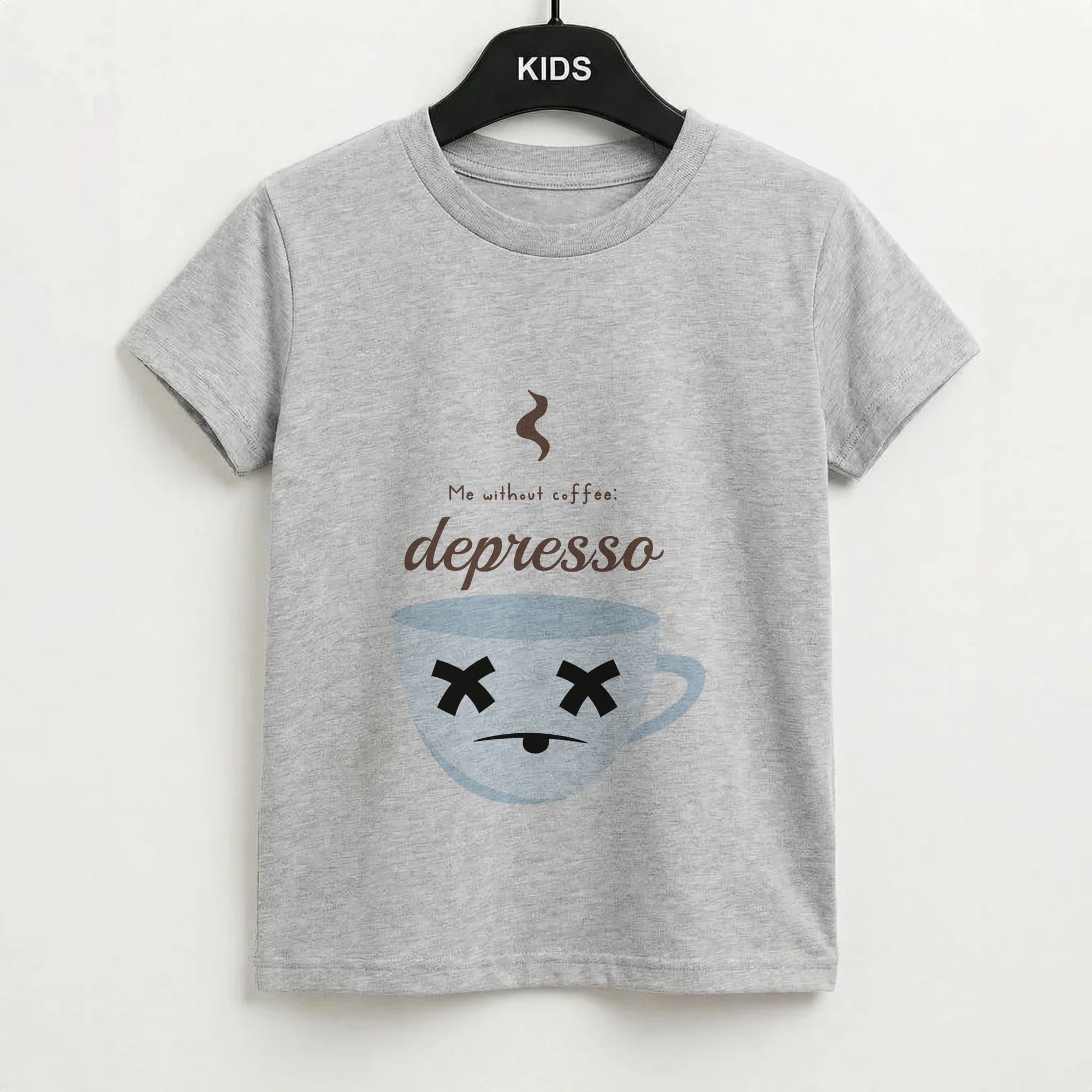 Depresso - Funny Quotes Kids T-Shirt